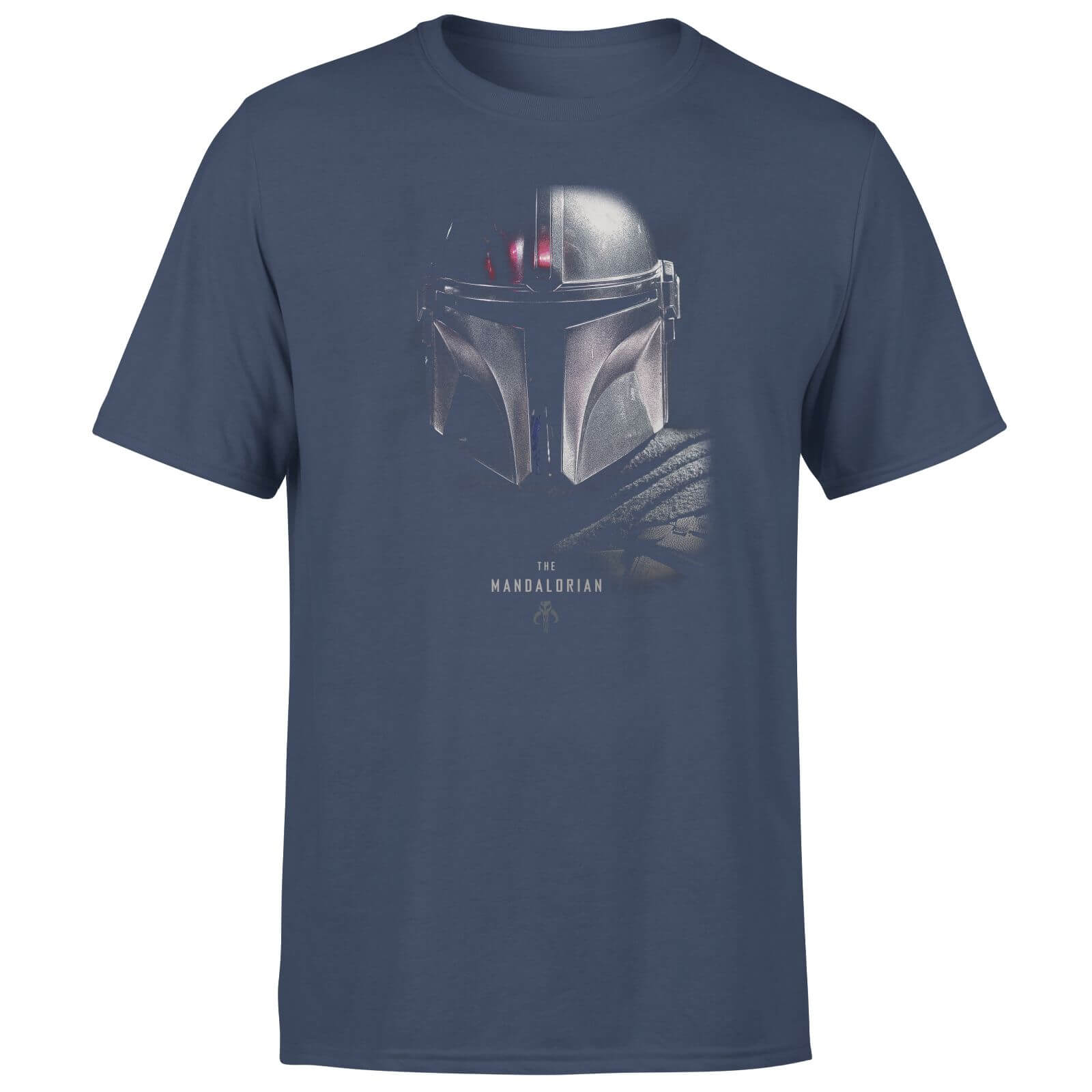 

Star Wars The Mandalorian Poster Men's T-Shirt - Navy - XL - Blu Navy