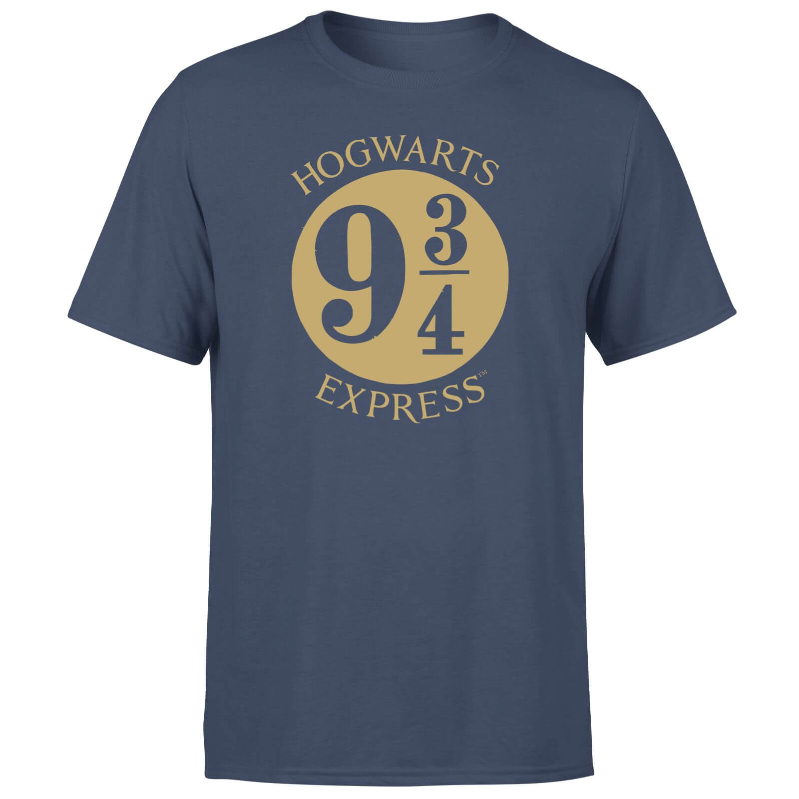 Harry Potter Platform Men's T-Shirt - Navy - S - Marineblau
