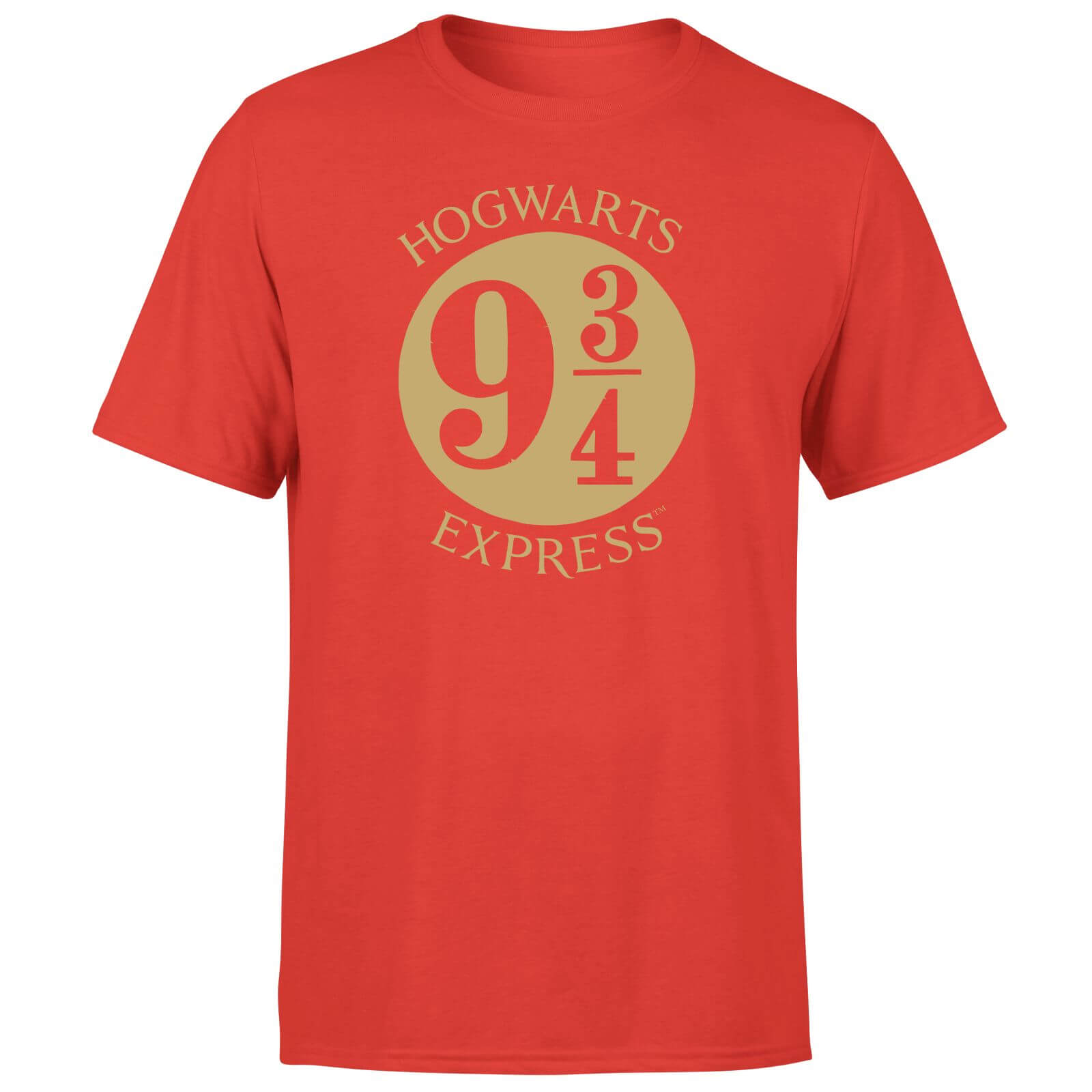 

Harry Potter Platform Men's T-Shirt - Red - XL - Rosso