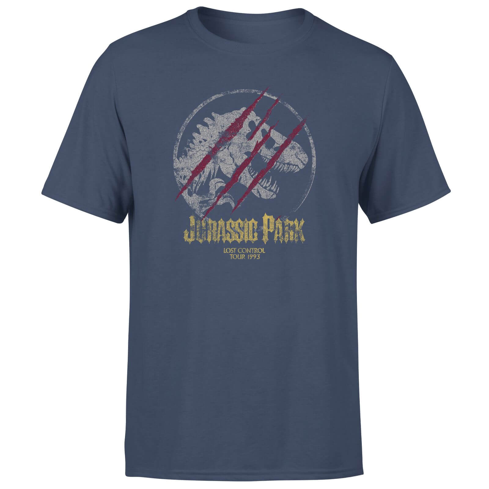 

Jurassic Park Lost Control Men's T-Shirt - Navy - XL - Blu Navy