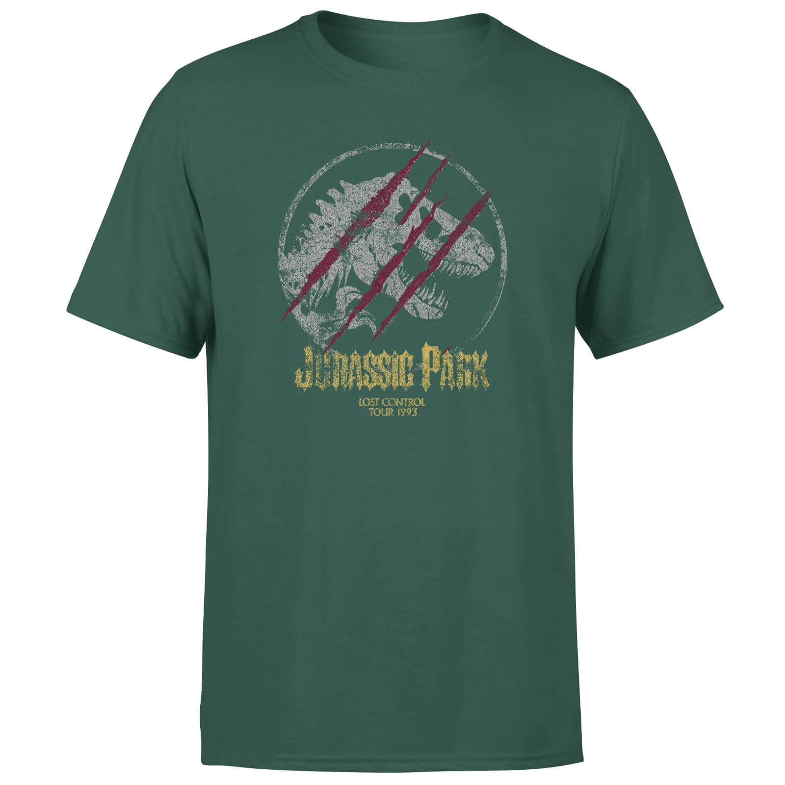 

Jurassic Park Lost Control Men's T-Shirt - Green - M - Verde