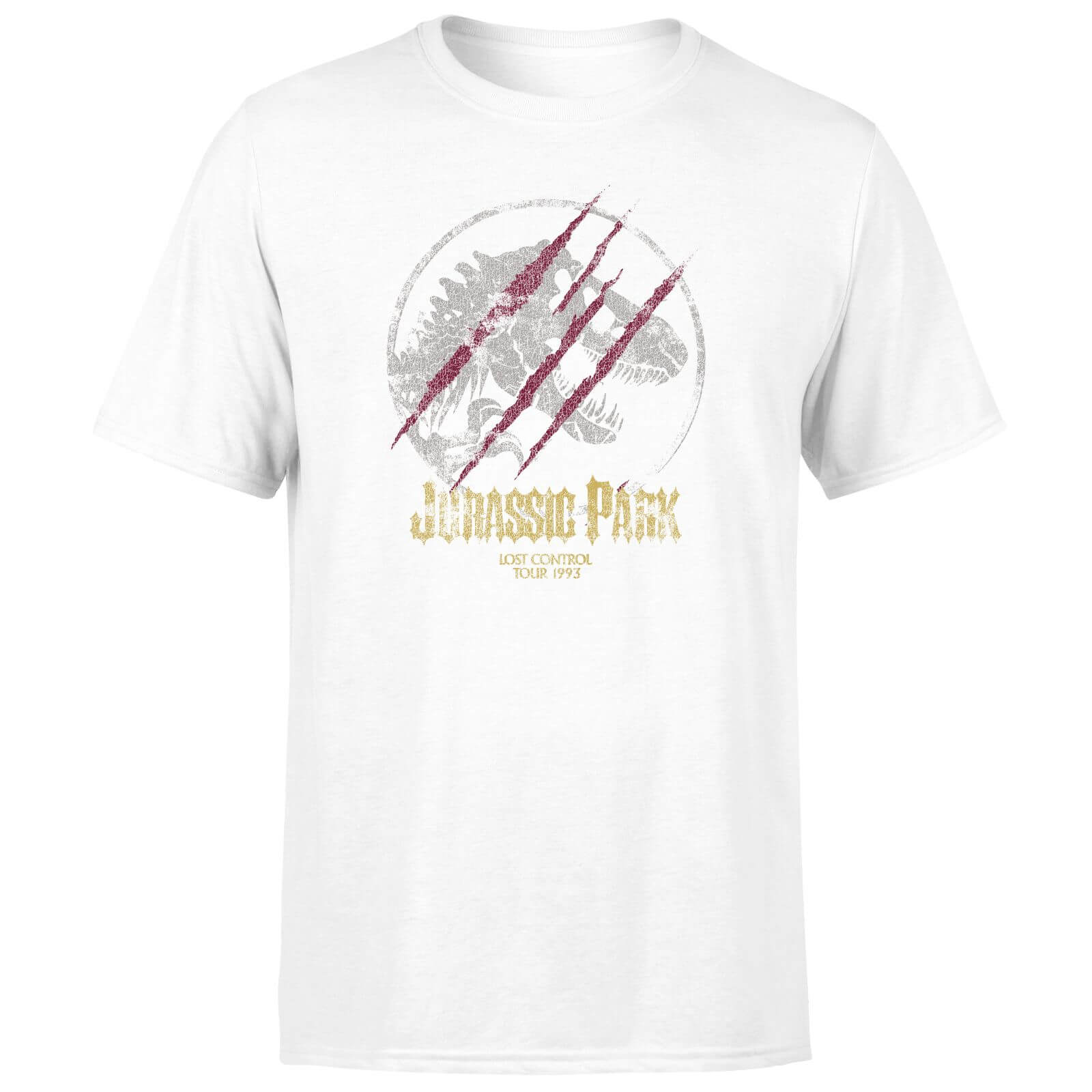 

Jurassic Park Lost Control Men's T-Shirt - White - M - Bianco