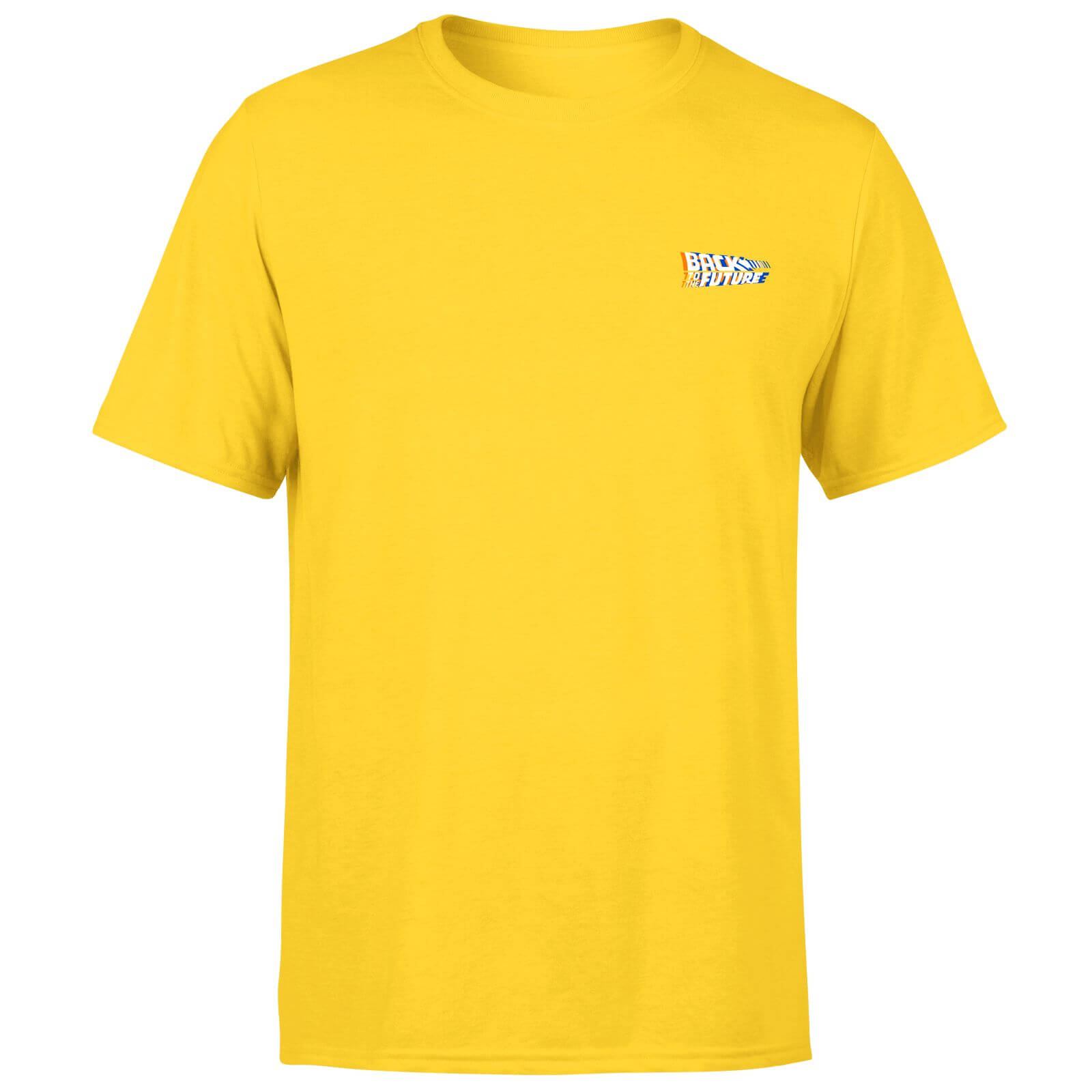 

Back To The Future Men's T-Shirt - Yellow - XXL - Giallo