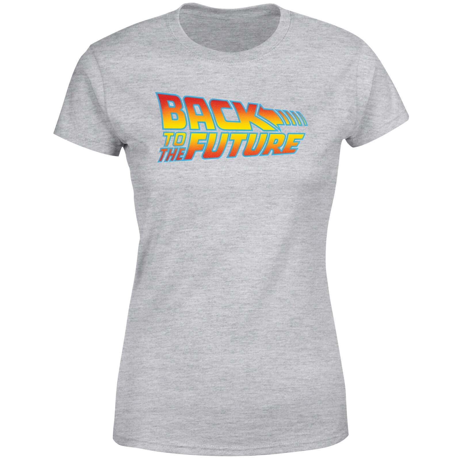

Back To The Future Classic Logo Women's T-Shirt - Grey - M - Grey
