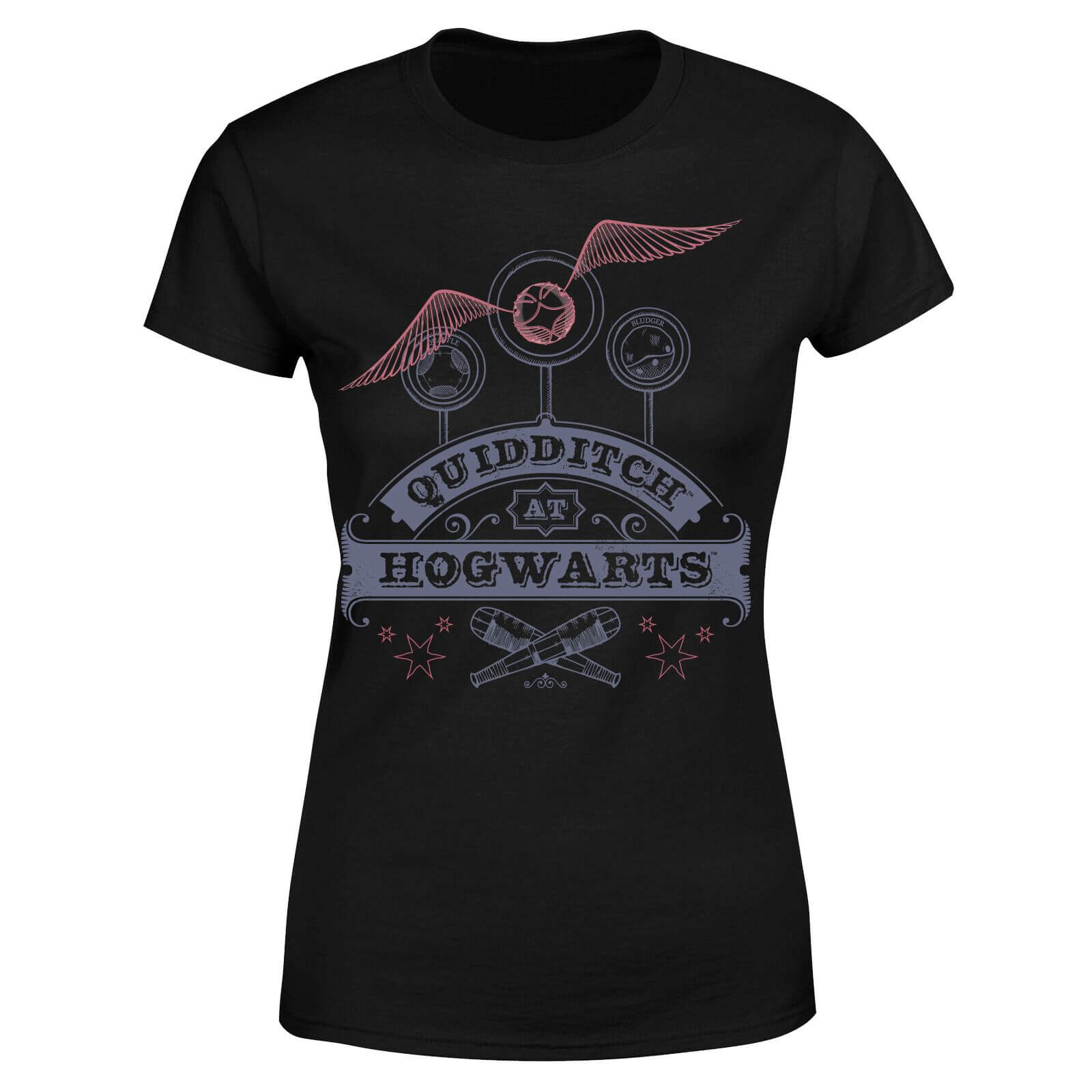 

Harry Potter Quidditch At Hogwarts Women's T-Shirt - Black - XS - Nero