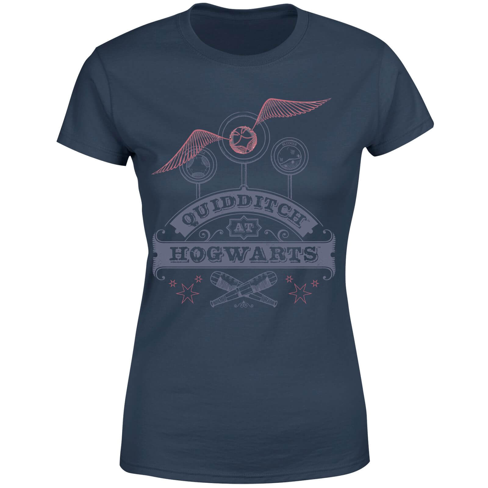 

Harry Potter Quidditch At Hogwarts Women's T-Shirt - Navy - XL - Blu Navy