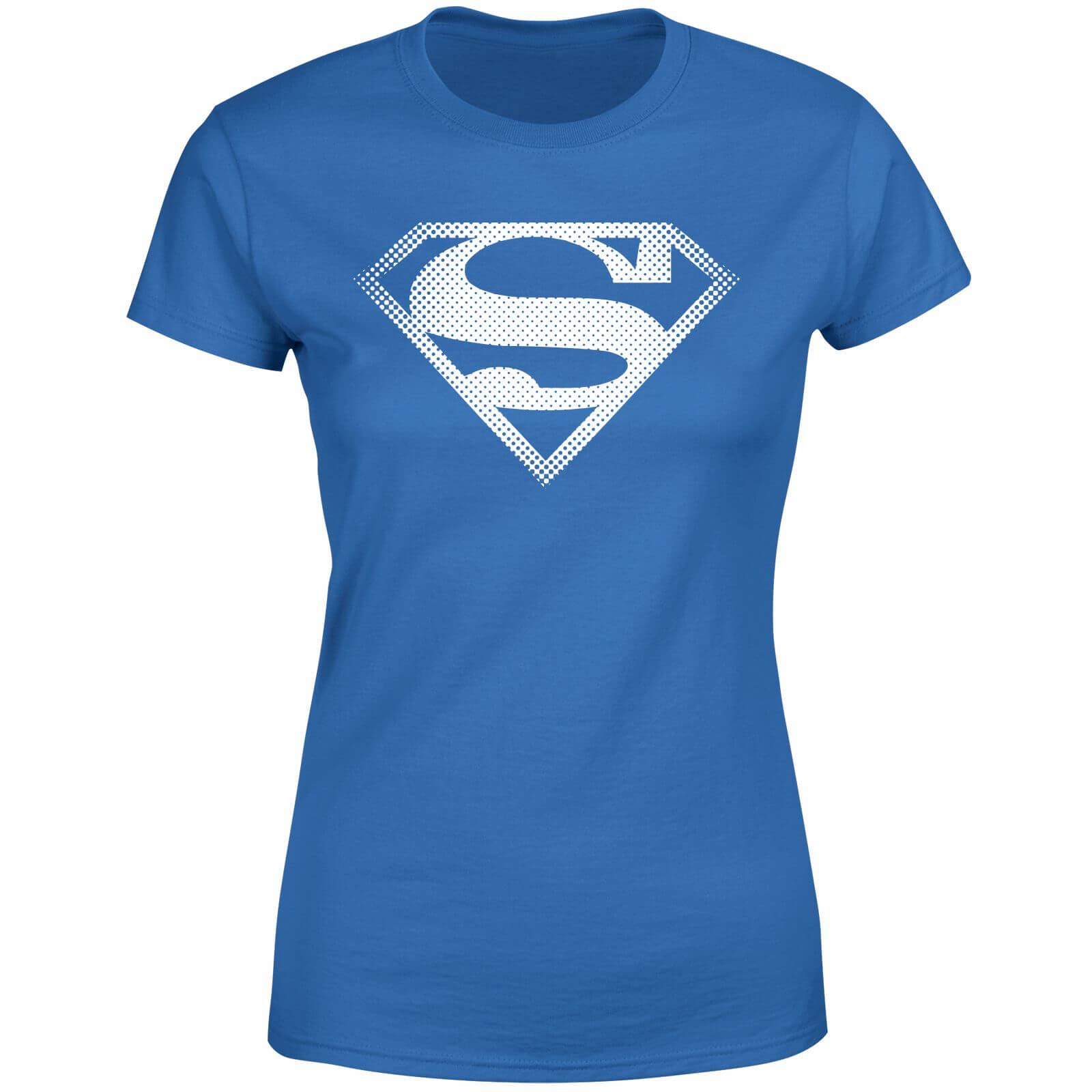 Superman Spot Logo Women's T-Shirt - Blue - XXL - Blue