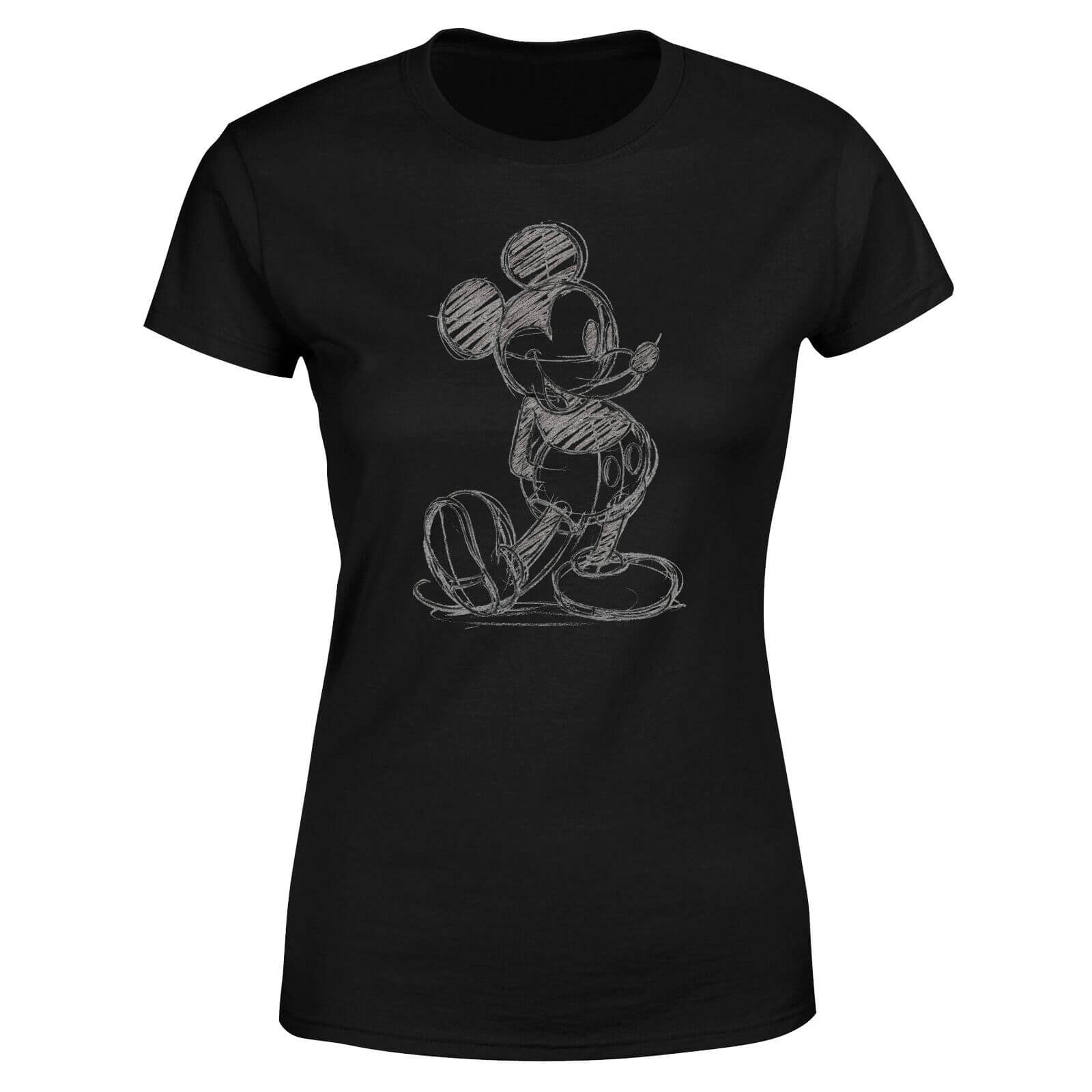 

Disney Mickey Mouse Sketch Women's T-Shirt - Black - XL - Nero