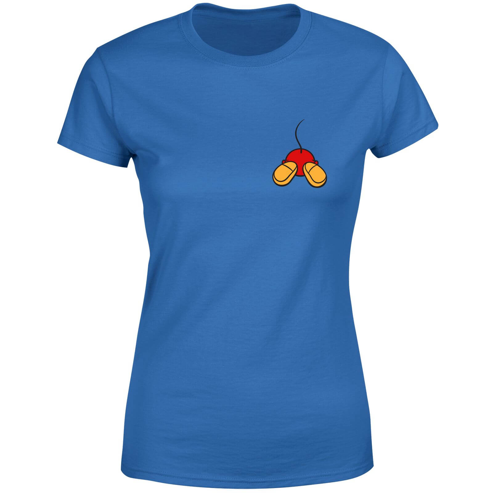 Disney Mickey Mouse Backside Women's T-Shirt - Blue - M - Blue