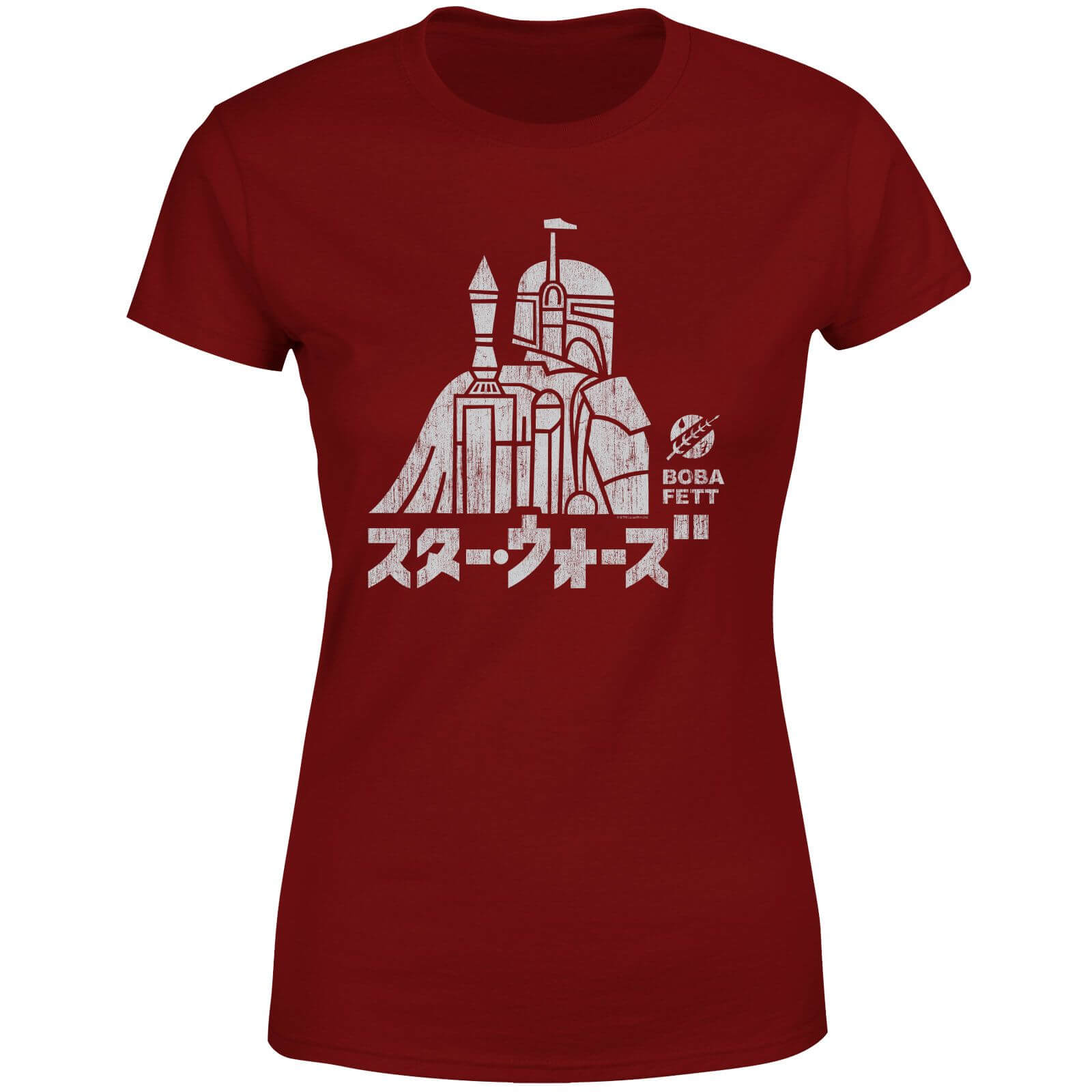 

Star Wars Kana Boba Fett Women's T-Shirt - Burgundy - XS - Burgundy