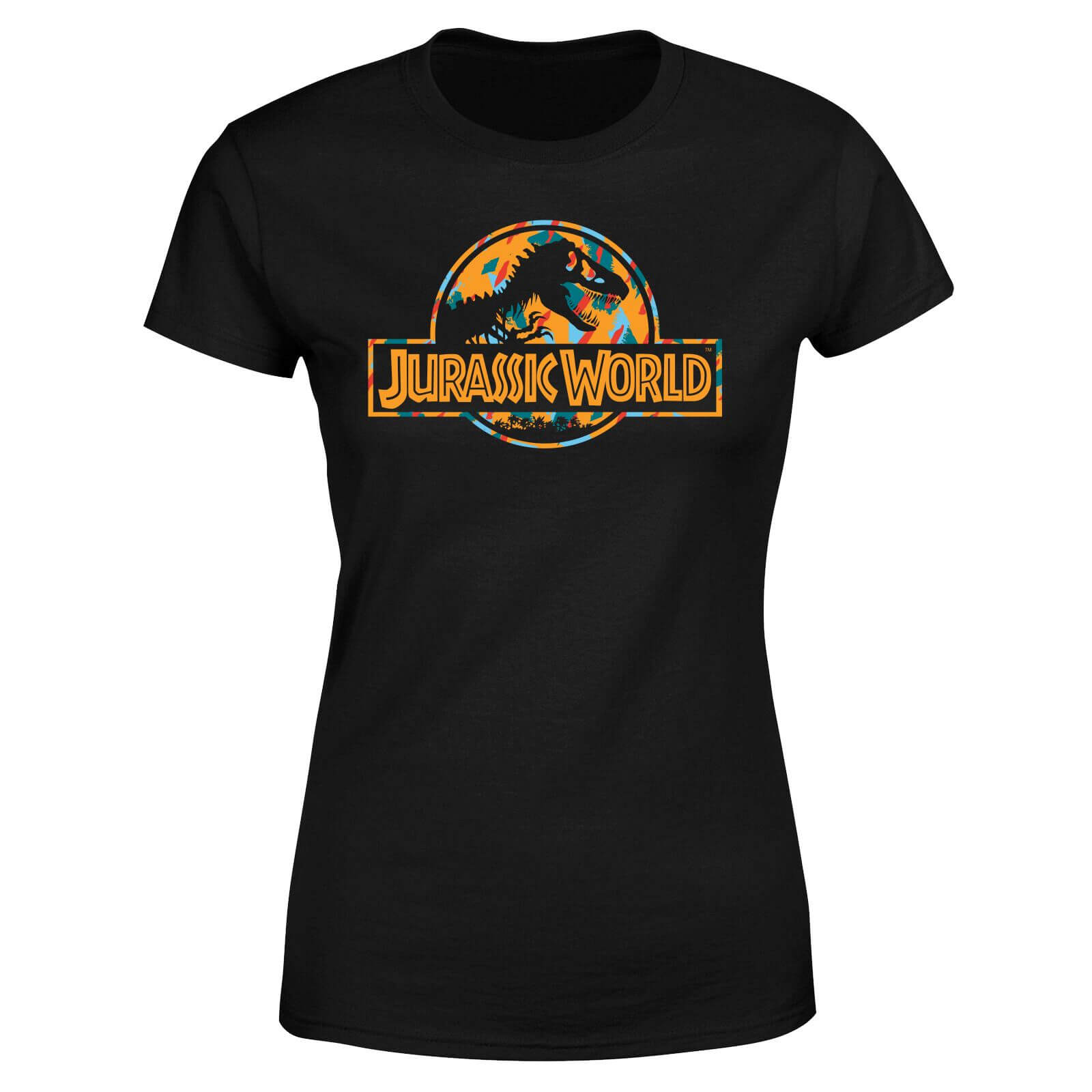 

Jurassic Park Logo Tropical Women's T-Shirt - Black - XS - Nero