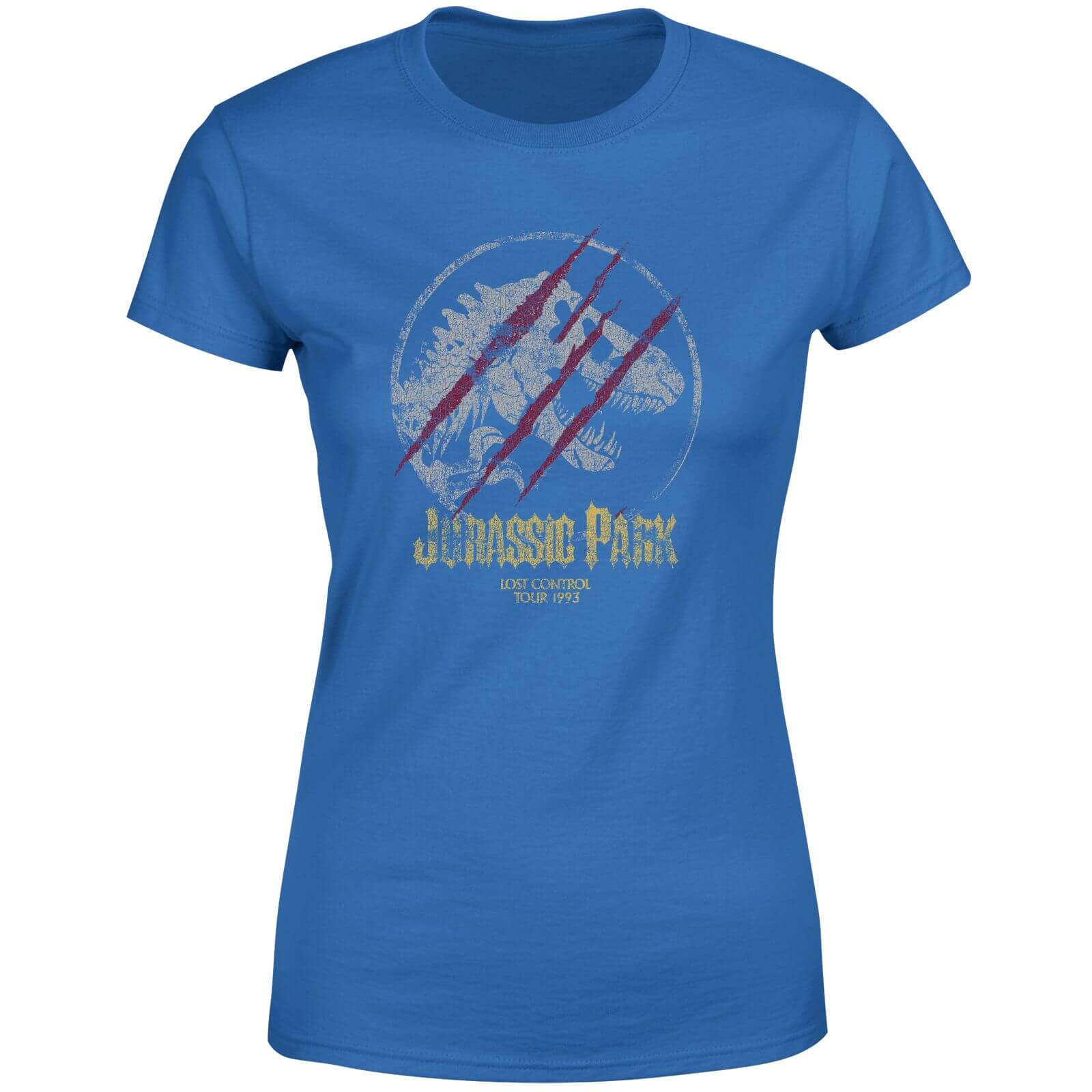Jurassic Park Lost Control Women's T-Shirt - Blue - S - Blue