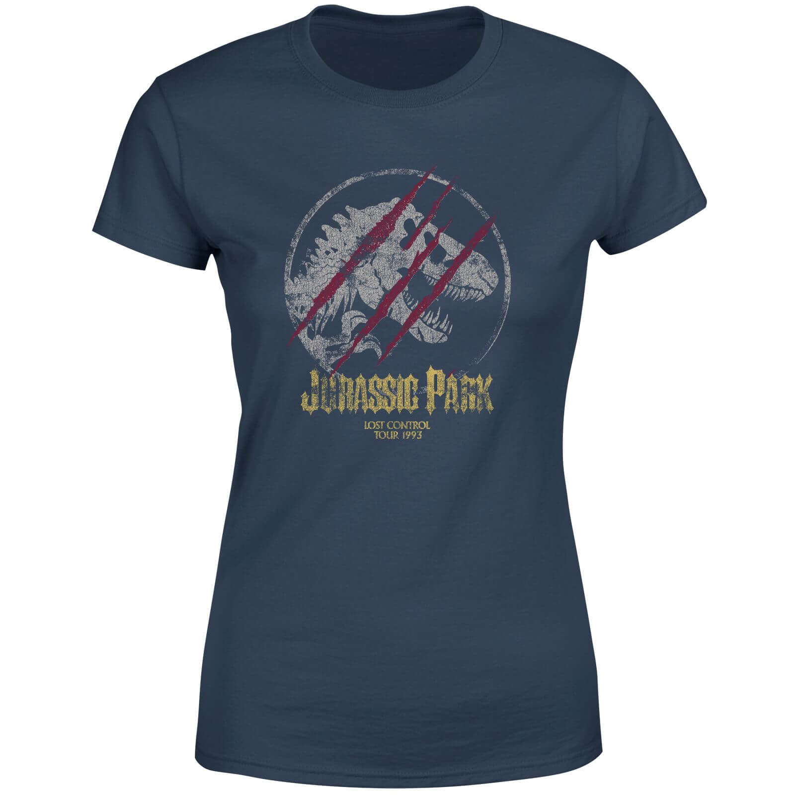 

Jurassic Park Lost Control Women's T-Shirt - Navy - M - Blu Navy