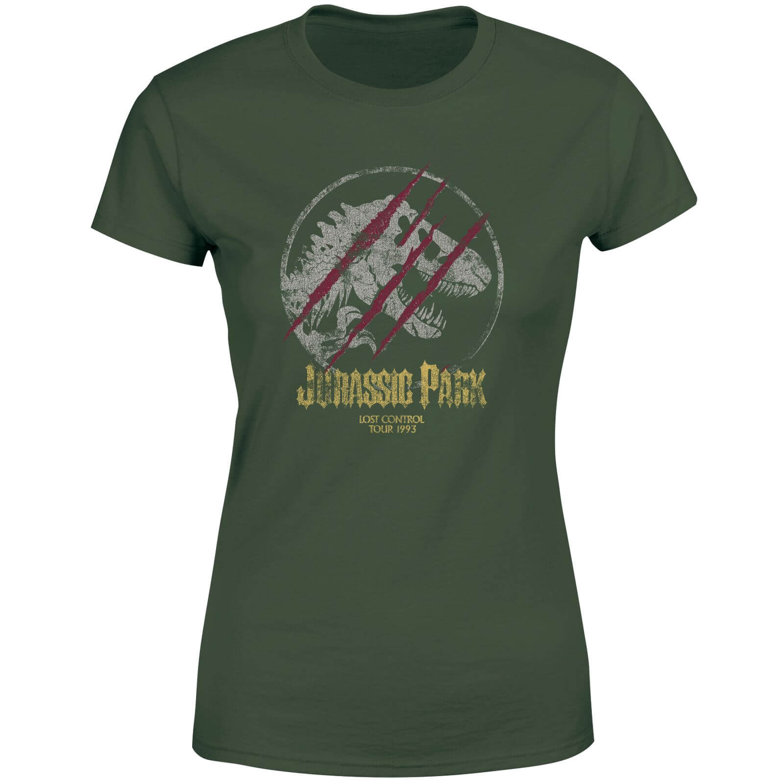 

Jurassic Park Lost Control Women's T-Shirt - Green - XL - Verde