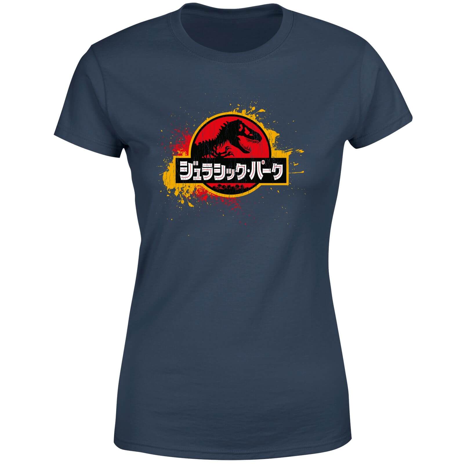 

Jurassic Park Women's T-Shirt - Navy - XL - Blu Navy