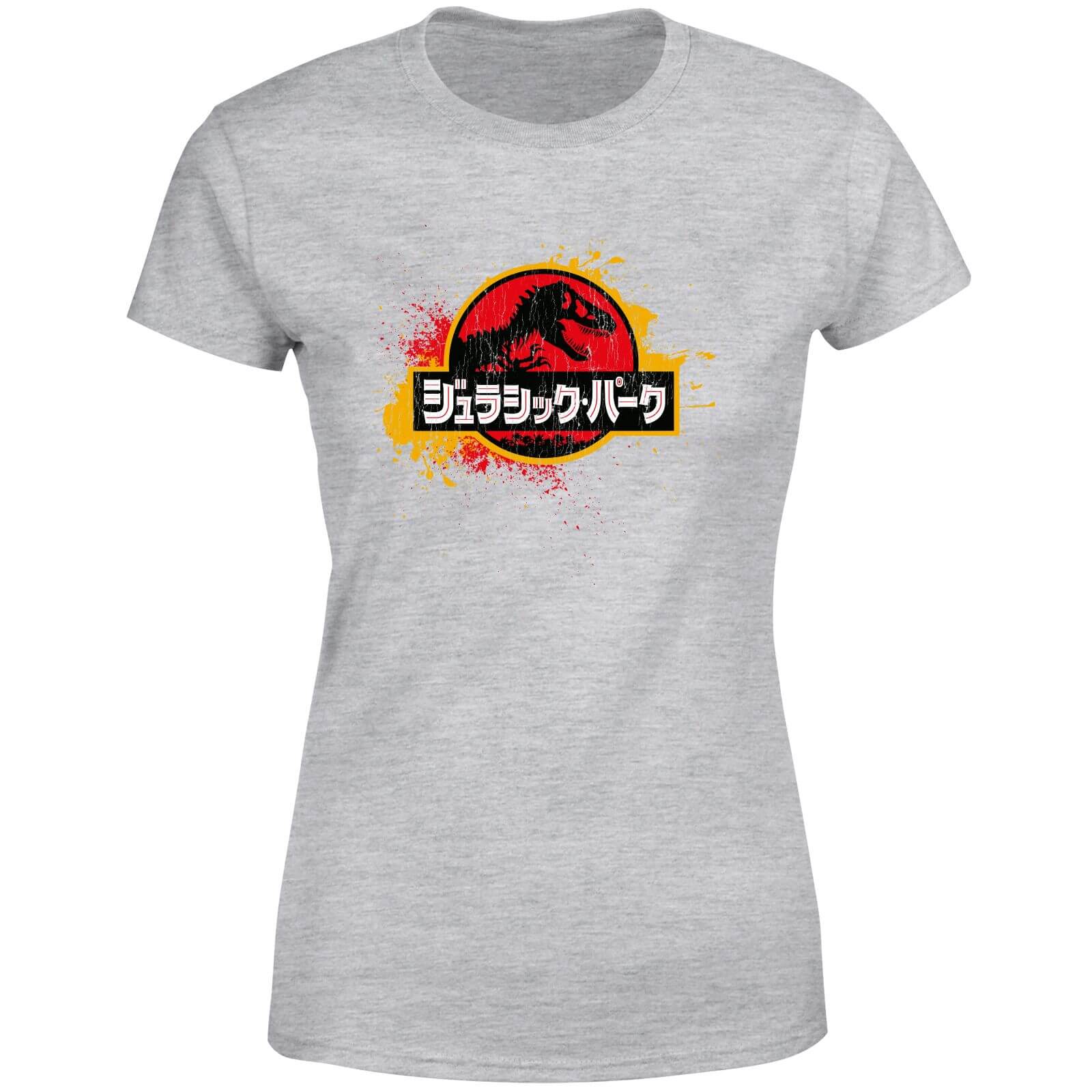 Jurassic Park Women's T-Shirt - Grey - 3XL - Grey