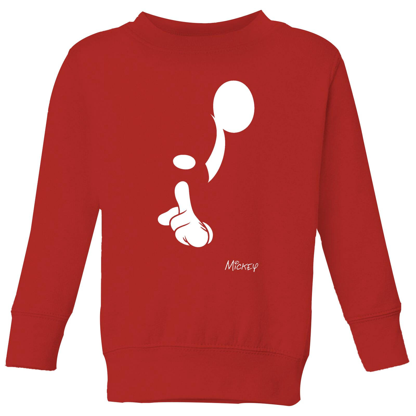 Disney Shush Kids' Sweatshirt - Red - 9-10 Years - Red