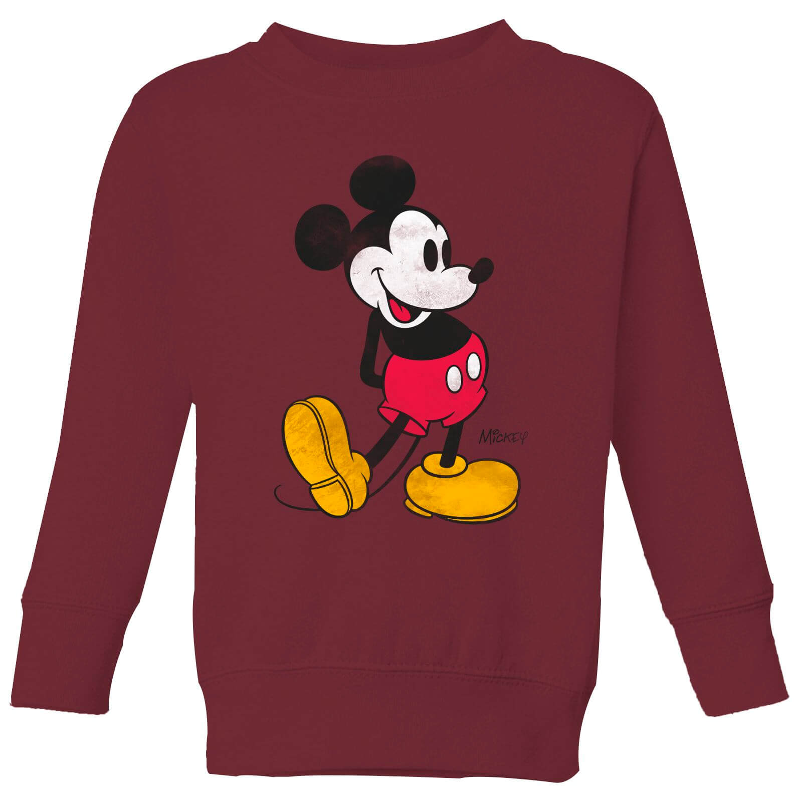 

Disney Mickey Mouse Classic Kick Kids' Sweatshirt - Burgundy - 3-4 Anni - Burgundy