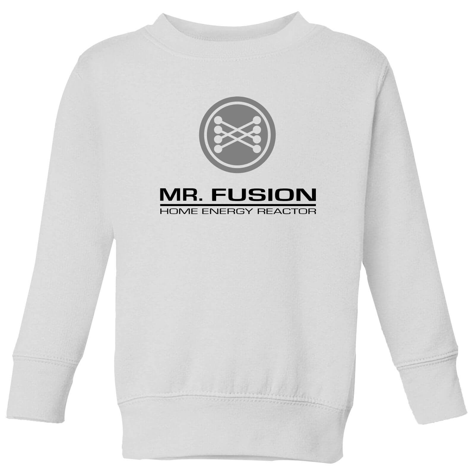 

Back To The Future Mr Fusion Kids' Sweatshirt - White - 5-6 Anni - Bianco