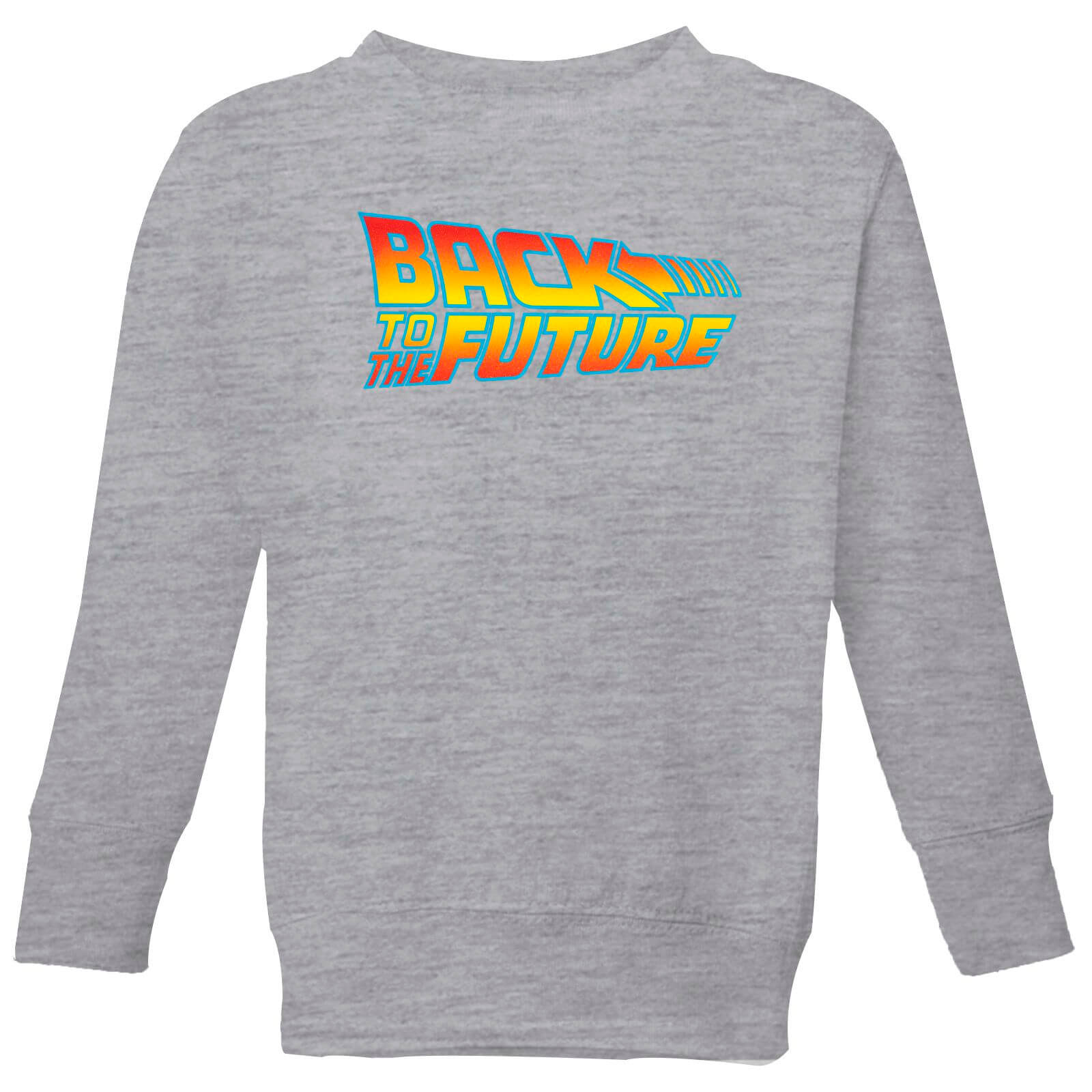 

Back To The Future Classic Logo Kids' Sweatshirt - Grey - 3-4 Anni - Grey