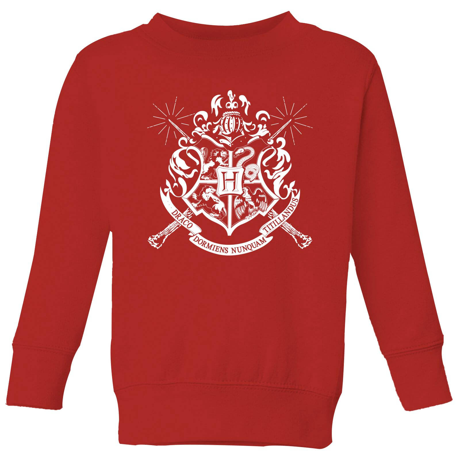 

Harry Potter Hogwarts House Crest Kids' Sweatshirt - Red - 9-10 Anni - Rosso