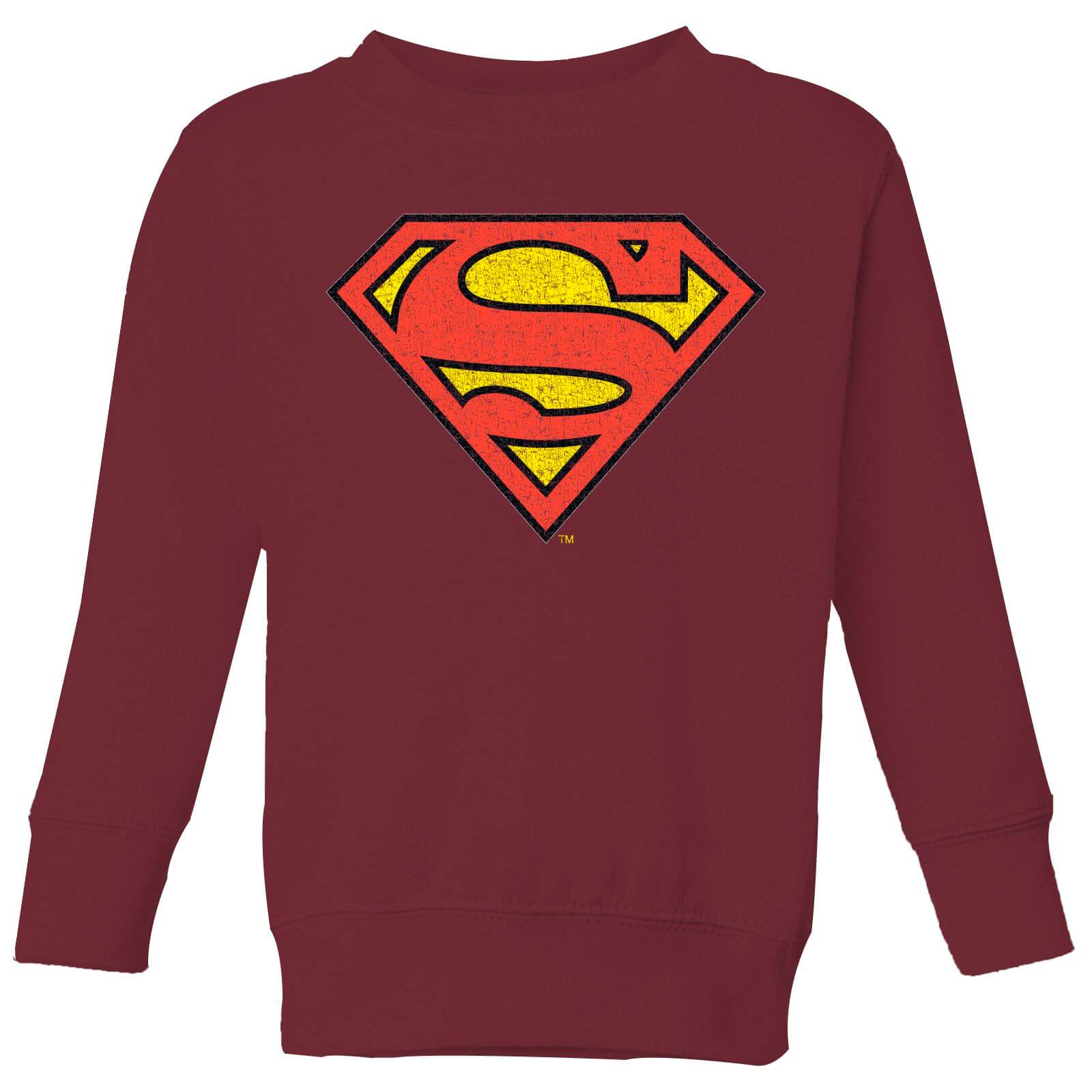 

Official Superman Crackle Logo Kids' Sweatshirt - Burgundy - 3-4 Anni - Burgundy