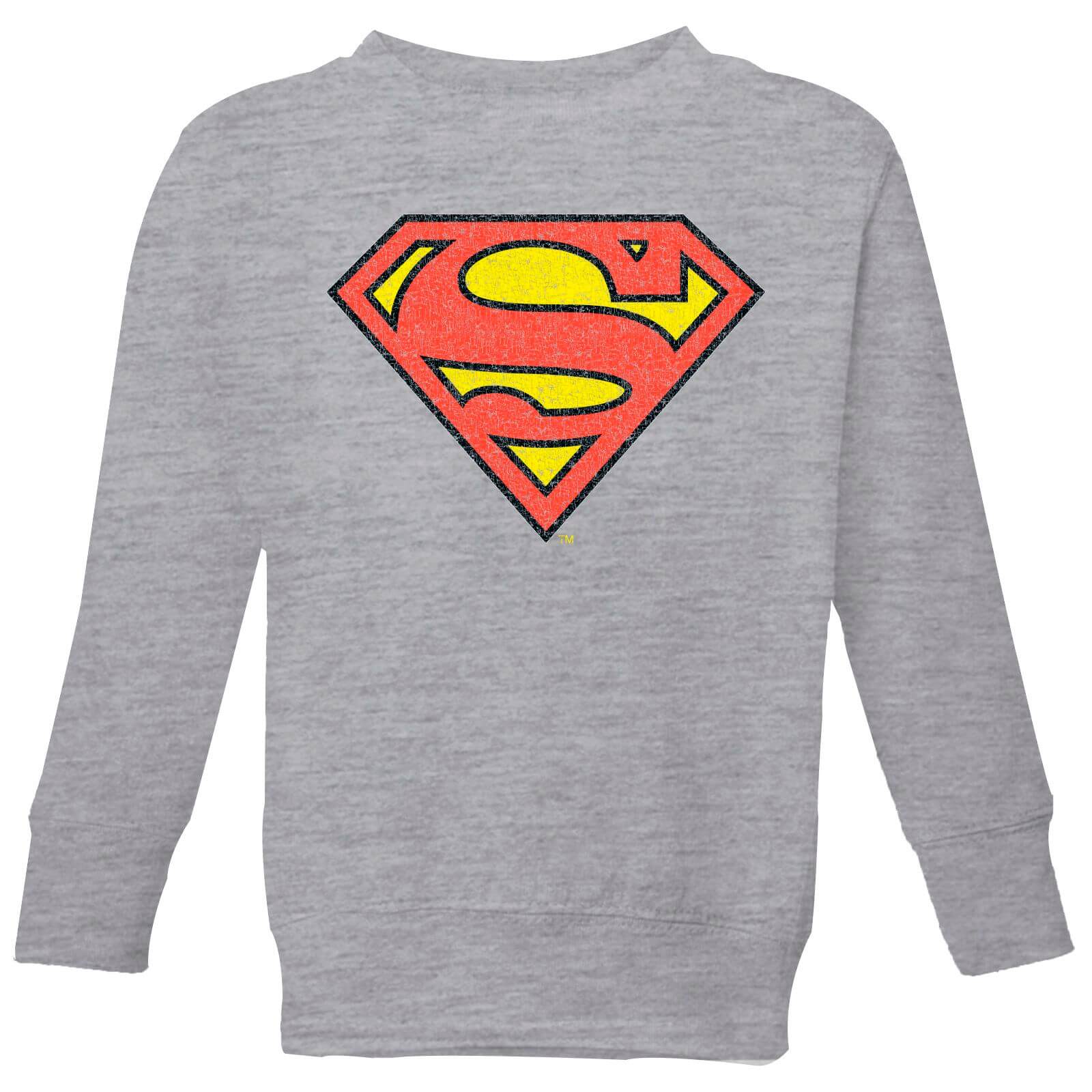 

Official Superman Crackle Logo Kids' Sweatshirt - Grey - 11-12 Anni - Grey