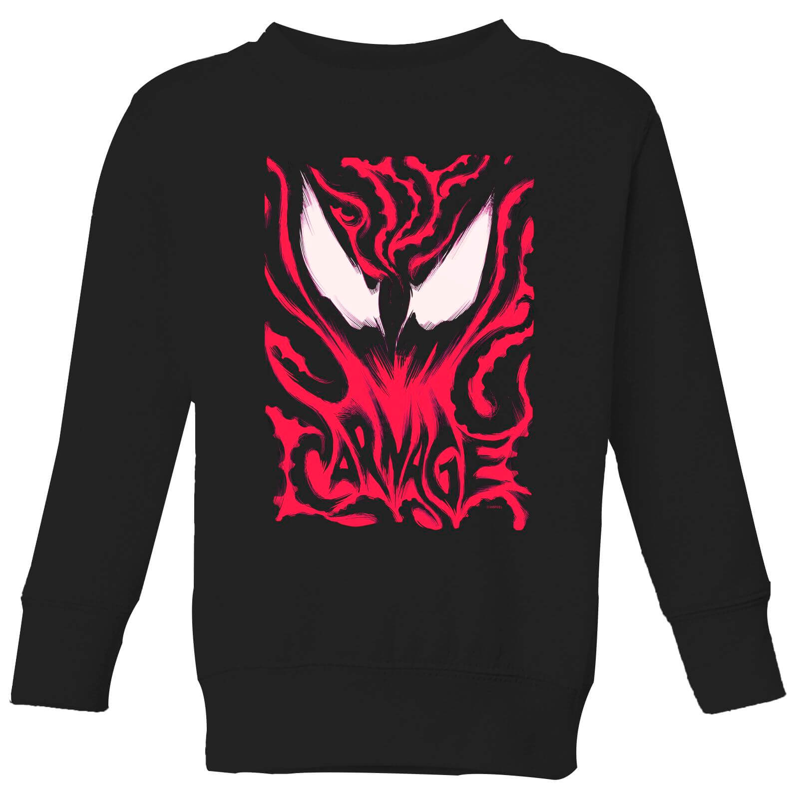 Venom Carnage Kids' Sweatshirt - Black - 7-8 Years - Black