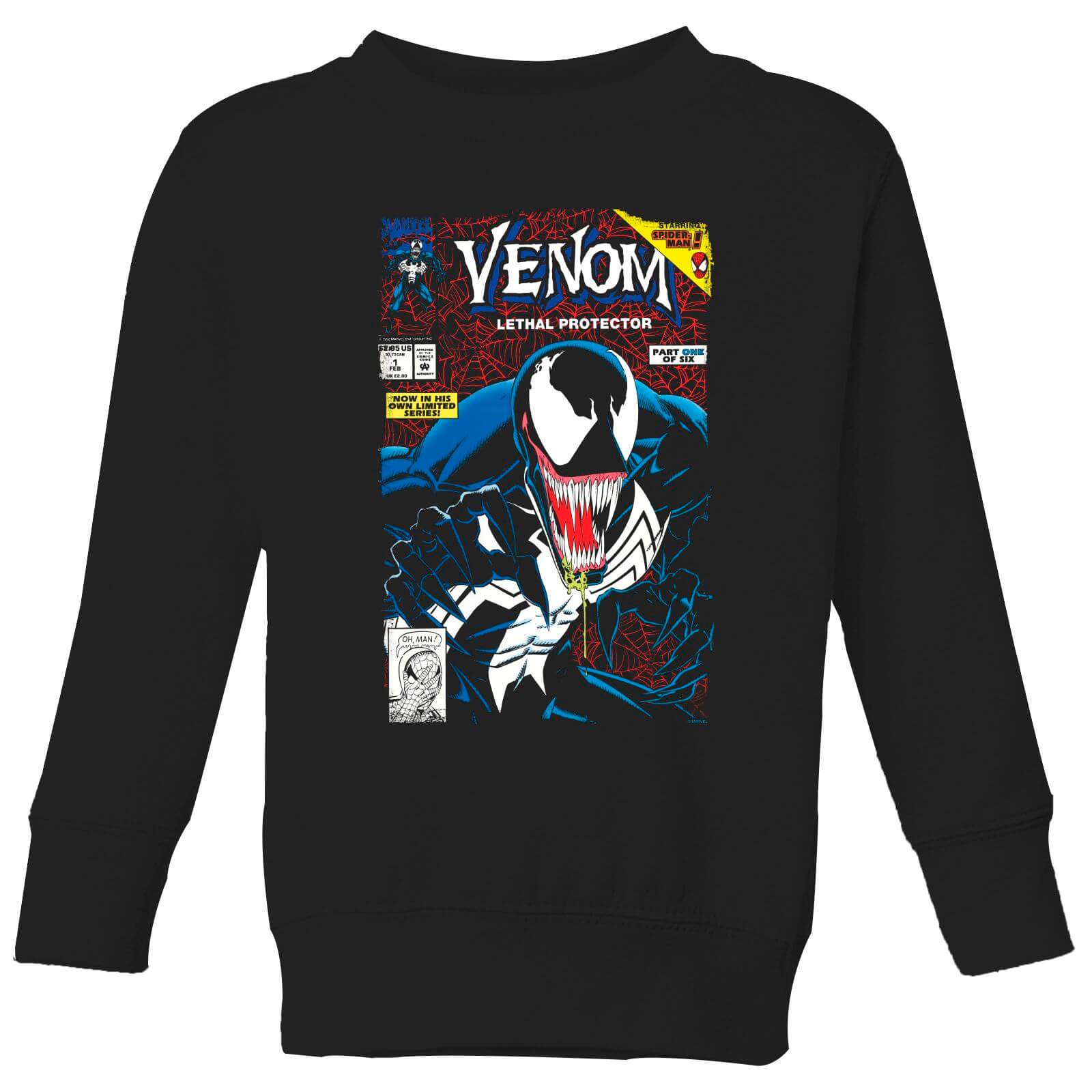 Venom Lethal Protector Kids' Sweatshirt - Black - 5-6 Years - Black