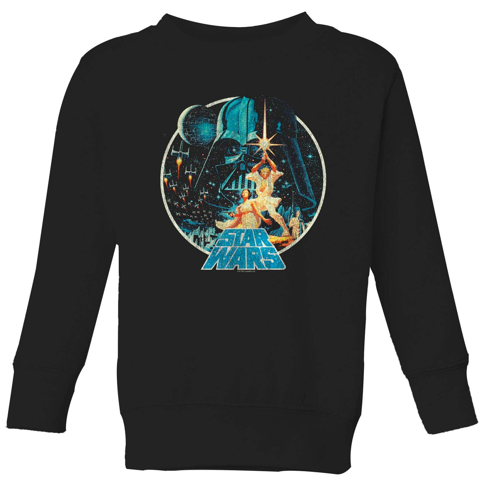 

Star Wars Classic Vintage Victory Kids' Sweatshirt - Black - 5-6 Anni - Nero
