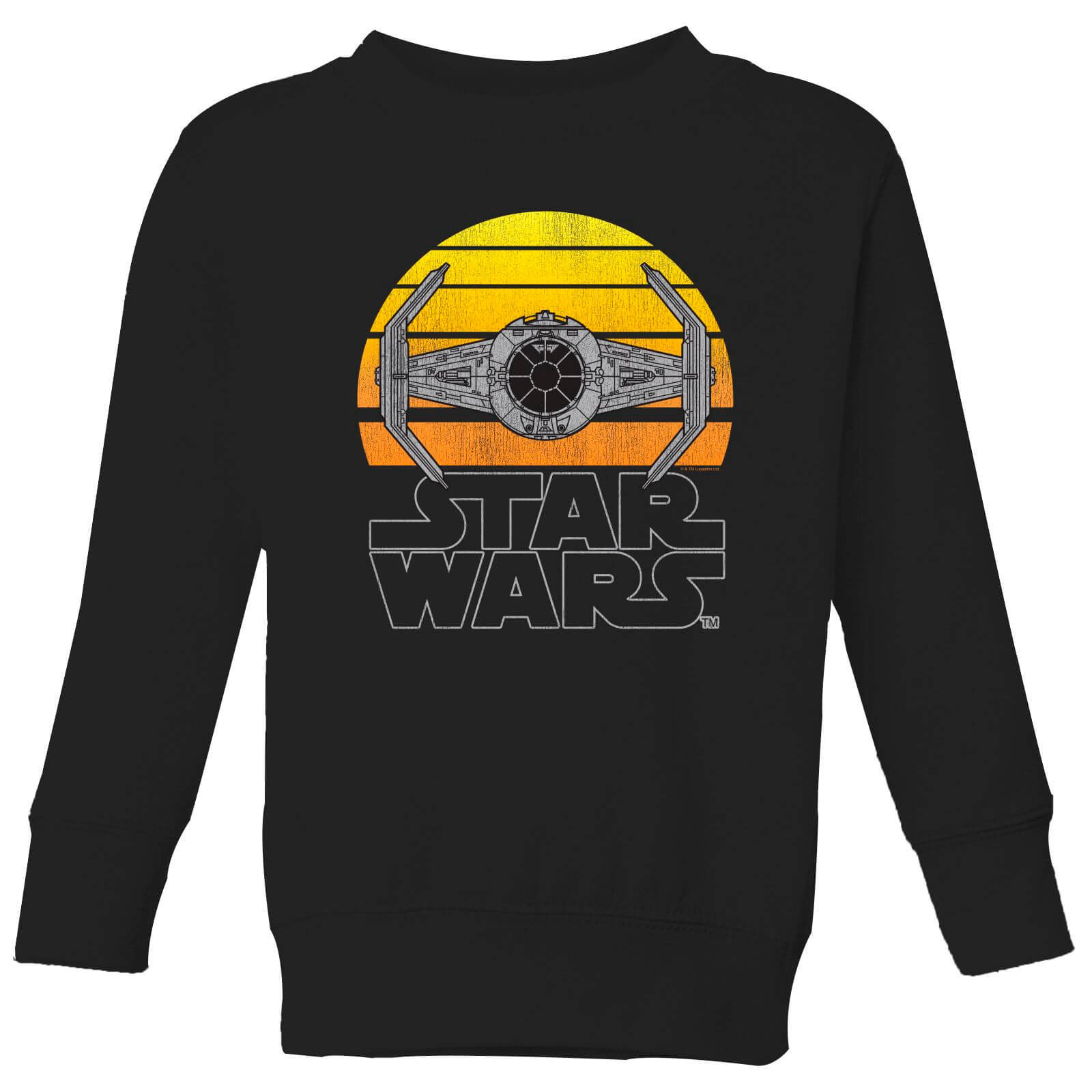 

Star Wars Classic Sunset Tie Kids' Sweatshirt - Black - 7-8 Anni - Nero