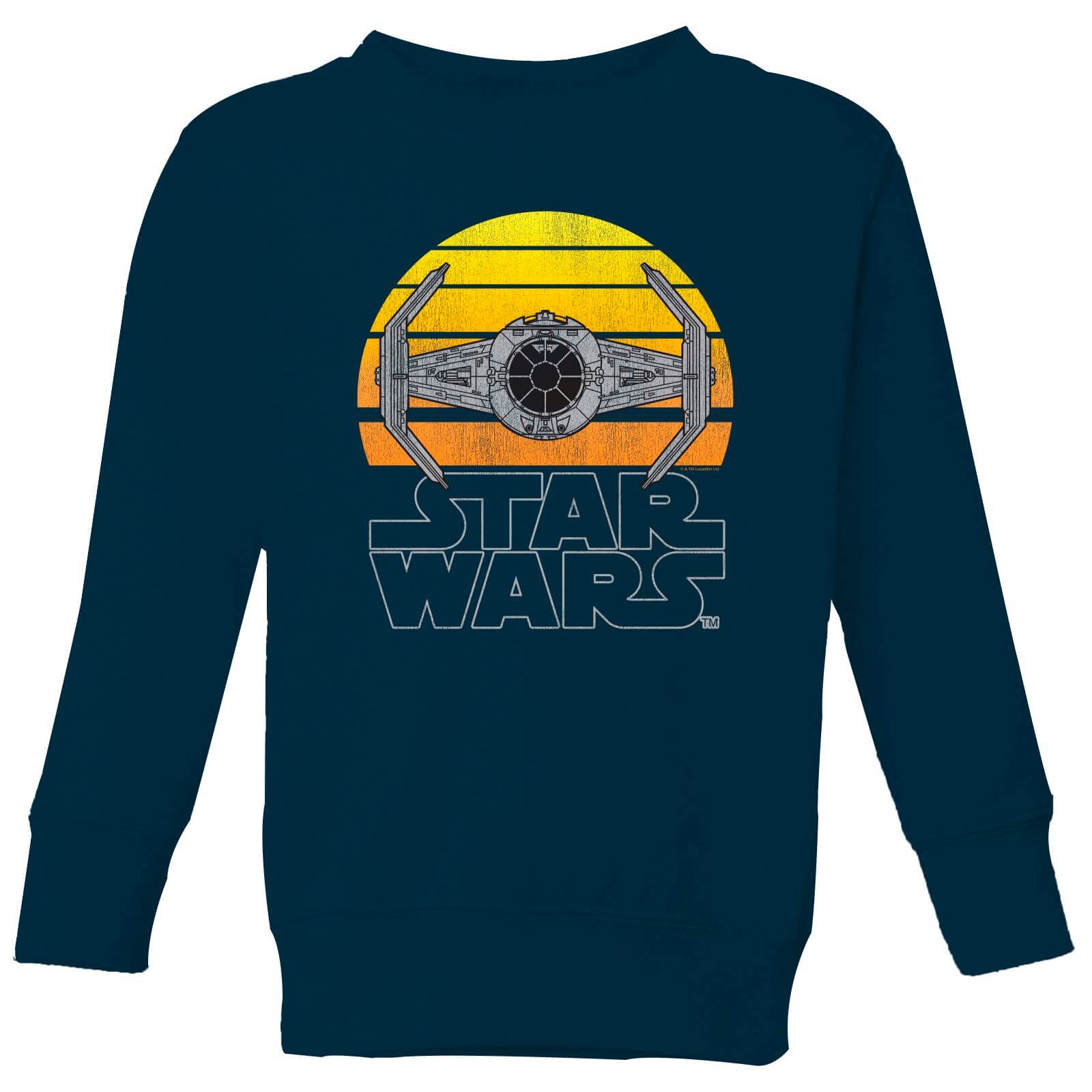 

Star Wars Classic Sunset Tie Kids' Sweatshirt - Navy - 11-12 Anni - Blu Navy