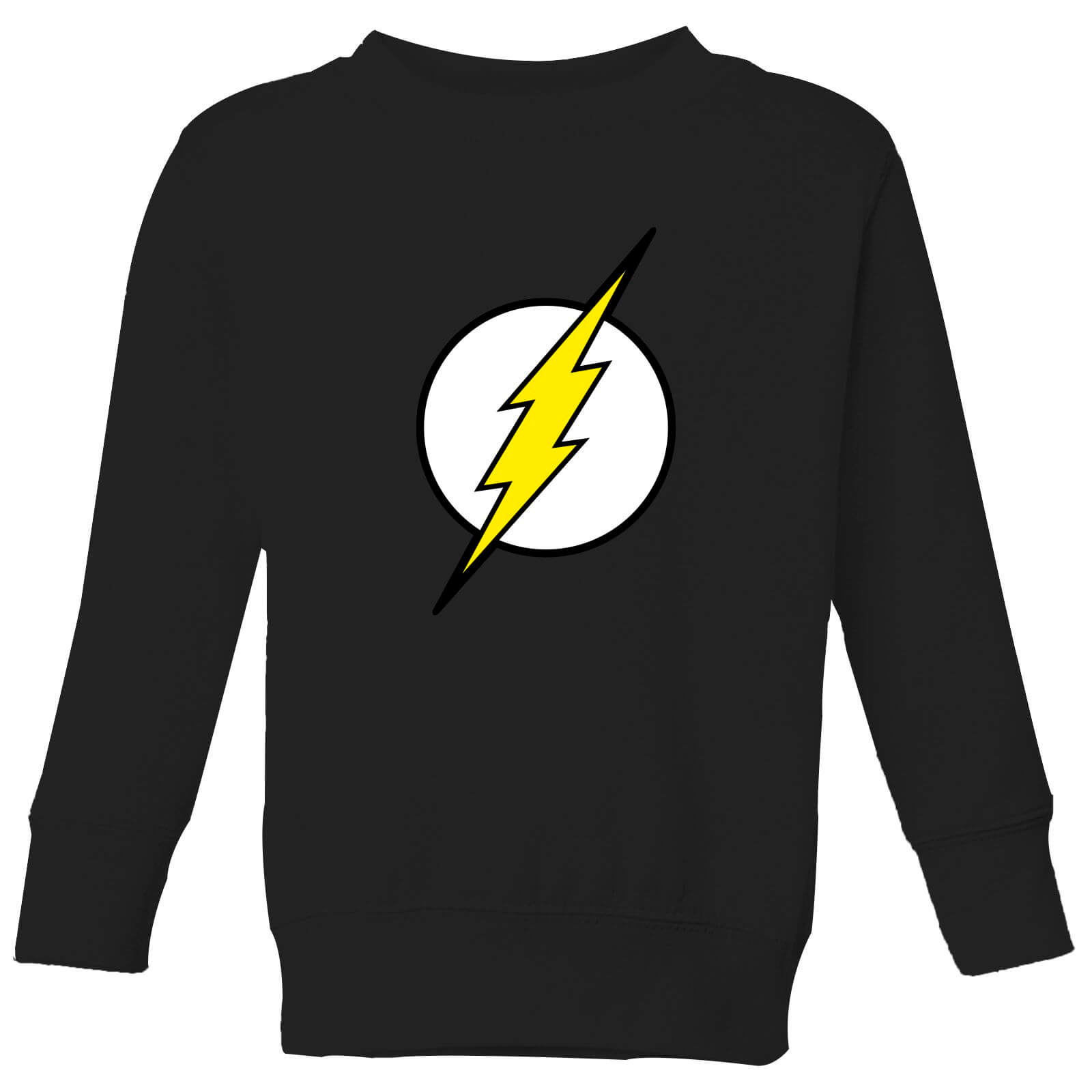 

Justice League Flash Logo Kids' Sweatshirt - Black - 7-8 Anni - Nero