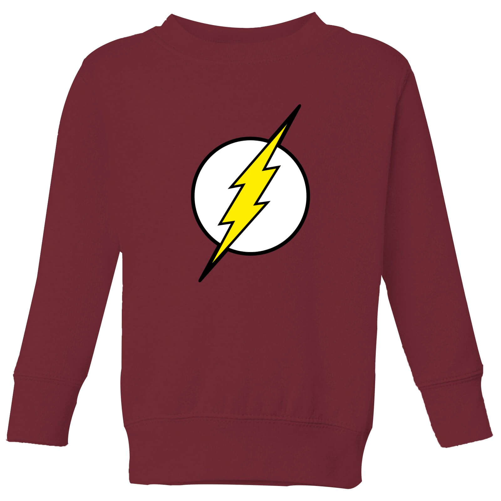 

Justice League Flash Logo Kids' Sweatshirt - Burgundy - 5-6 Anni - Burgundy