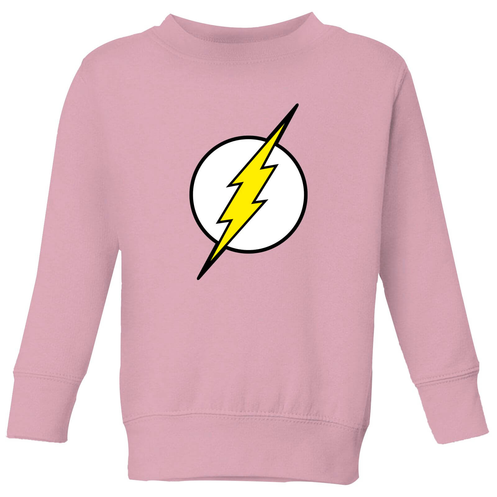 

Justice League Flash Logo Kids' Sweatshirt - Baby Pink - 5-6 Anni - Baby Pink