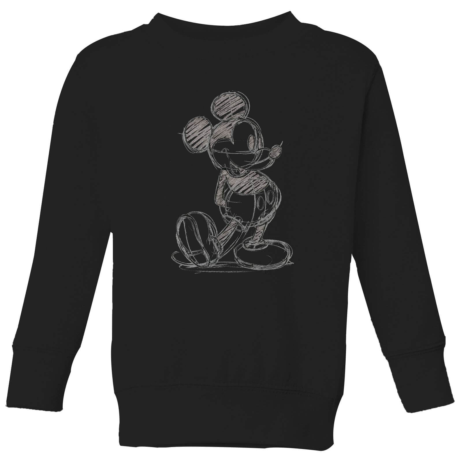

Disney Mickey Mouse Sketch Kids' Sweatshirt - Black - 9-10 Anni - Nero