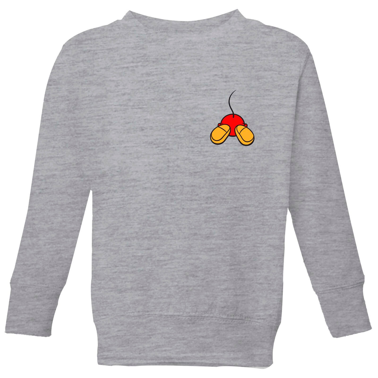 Disney Mickey Mouse Backside Kids' Sweatshirt - Grey - 5-6 Years - Grey