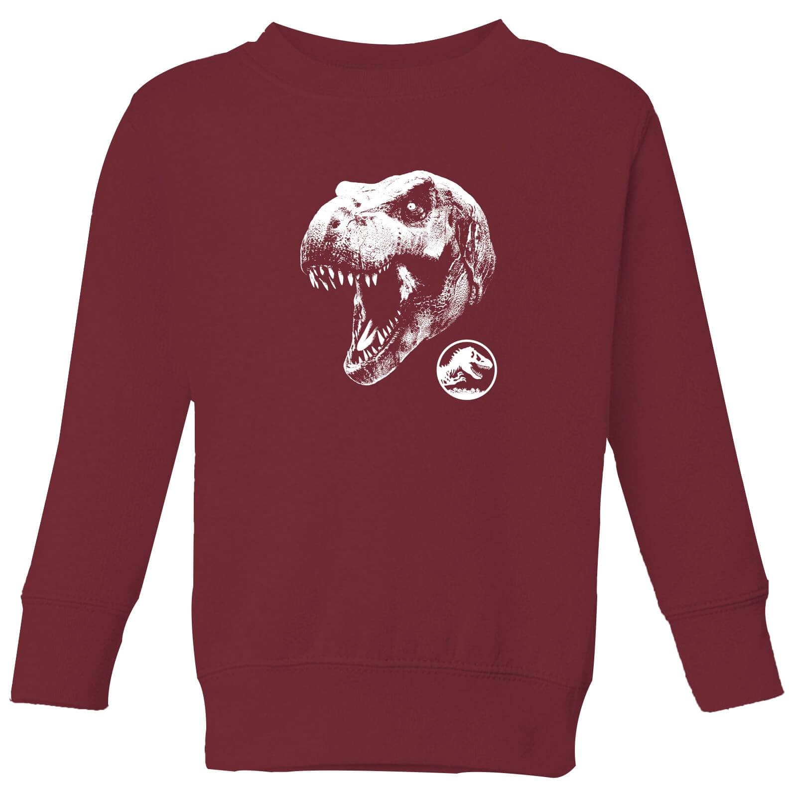 

Jurassic Park T Rex Kids' Sweatshirt - Burgundy - 3-4 Anni - Burgundy