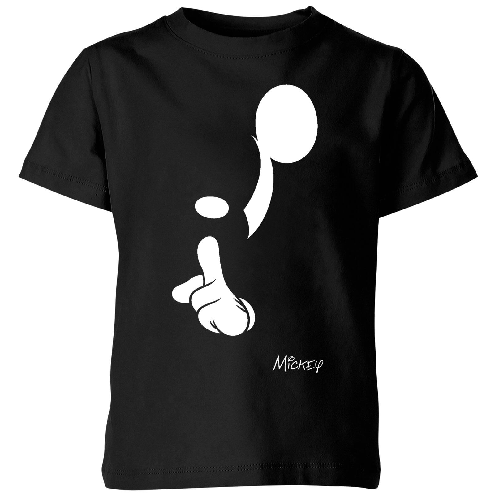 Disney Shush Kids' T-Shirt - Black - 7-8 Years - Black