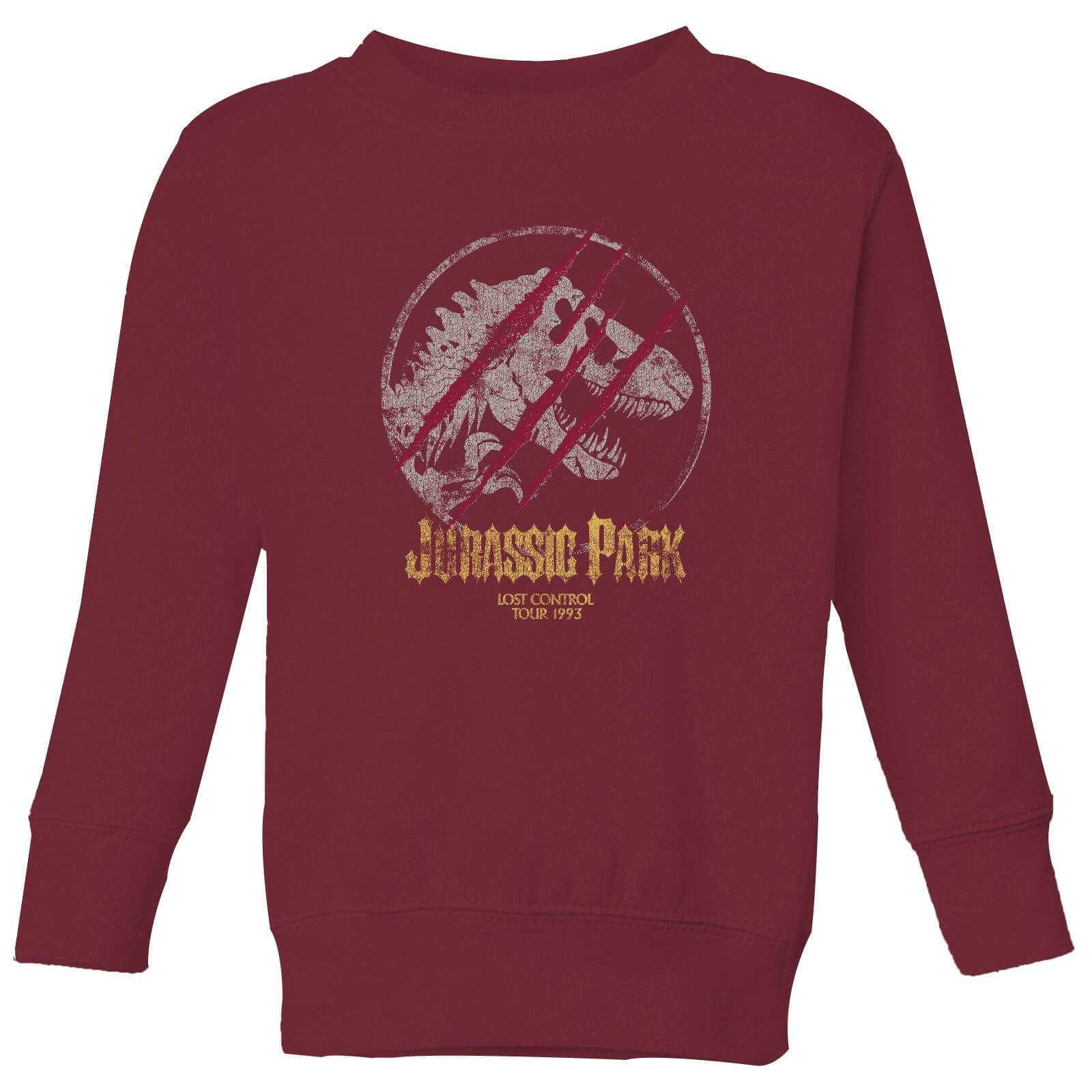 

Jurassic Park Lost Control Kids' Sweatshirt - Burgundy - 3-4 Anni - Burgundy