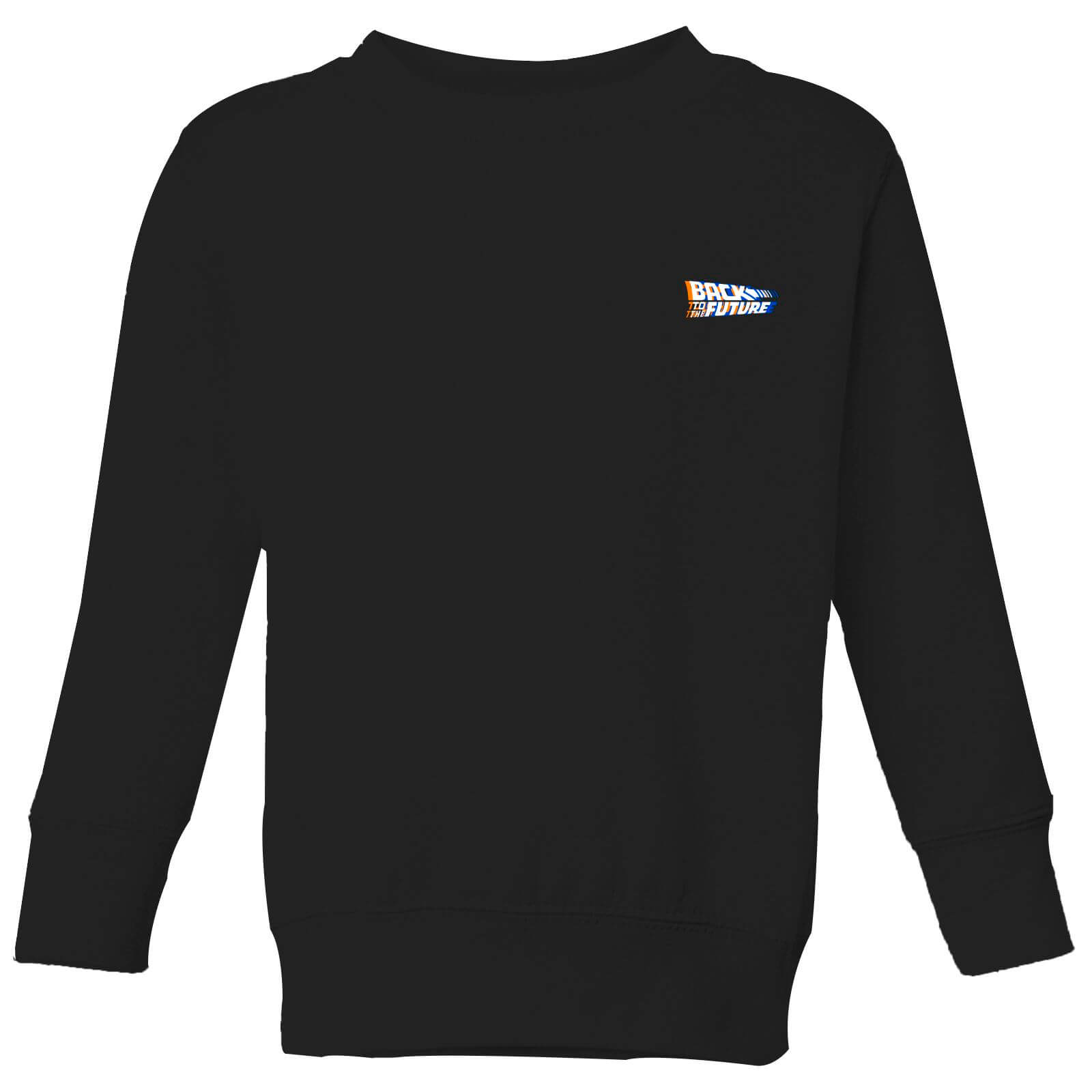 Back To The Future Kids' Sweatshirt - Black - 3-4 Years - Black