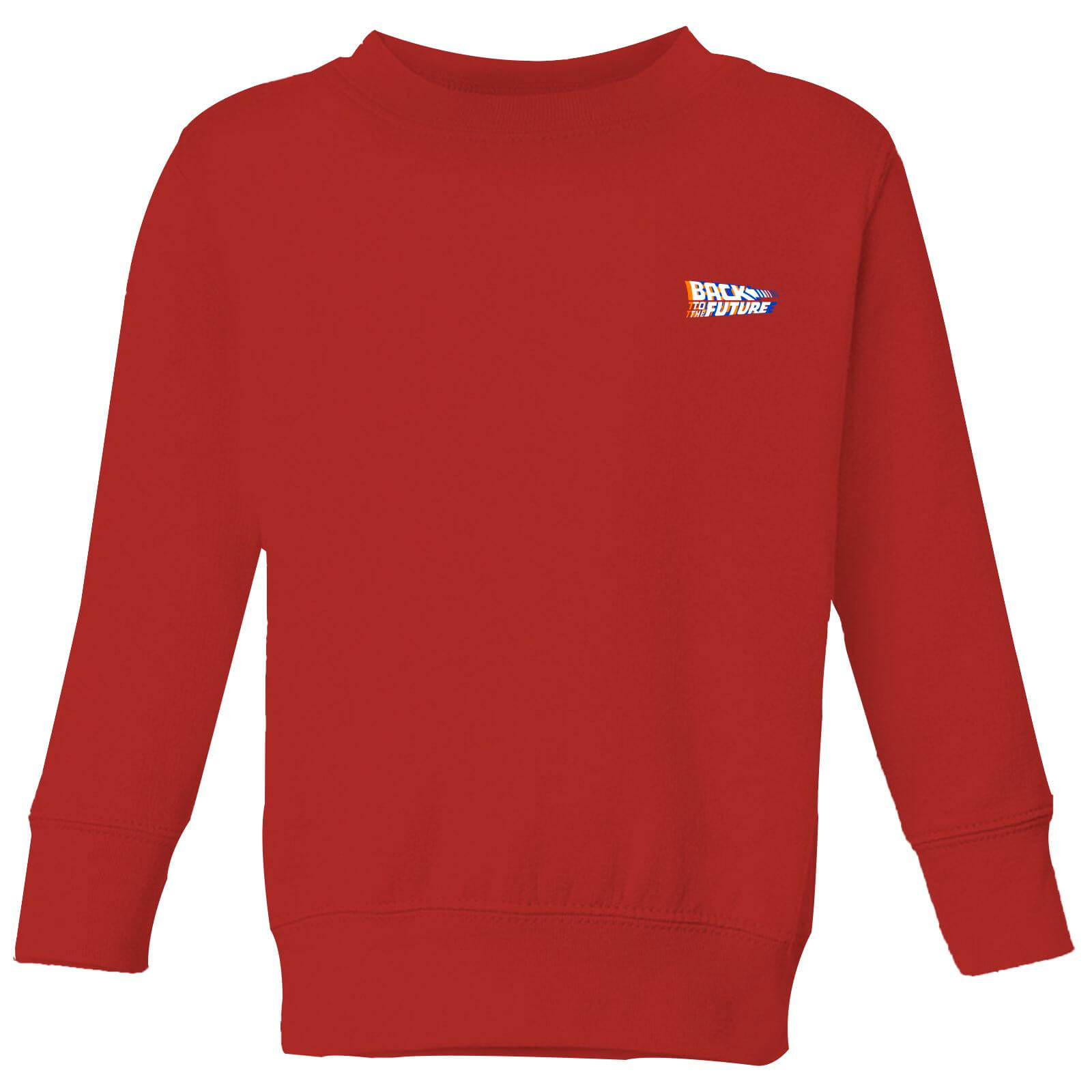 Back To The Future Kids' Sweatshirt - Red - 11-12 Years - Red