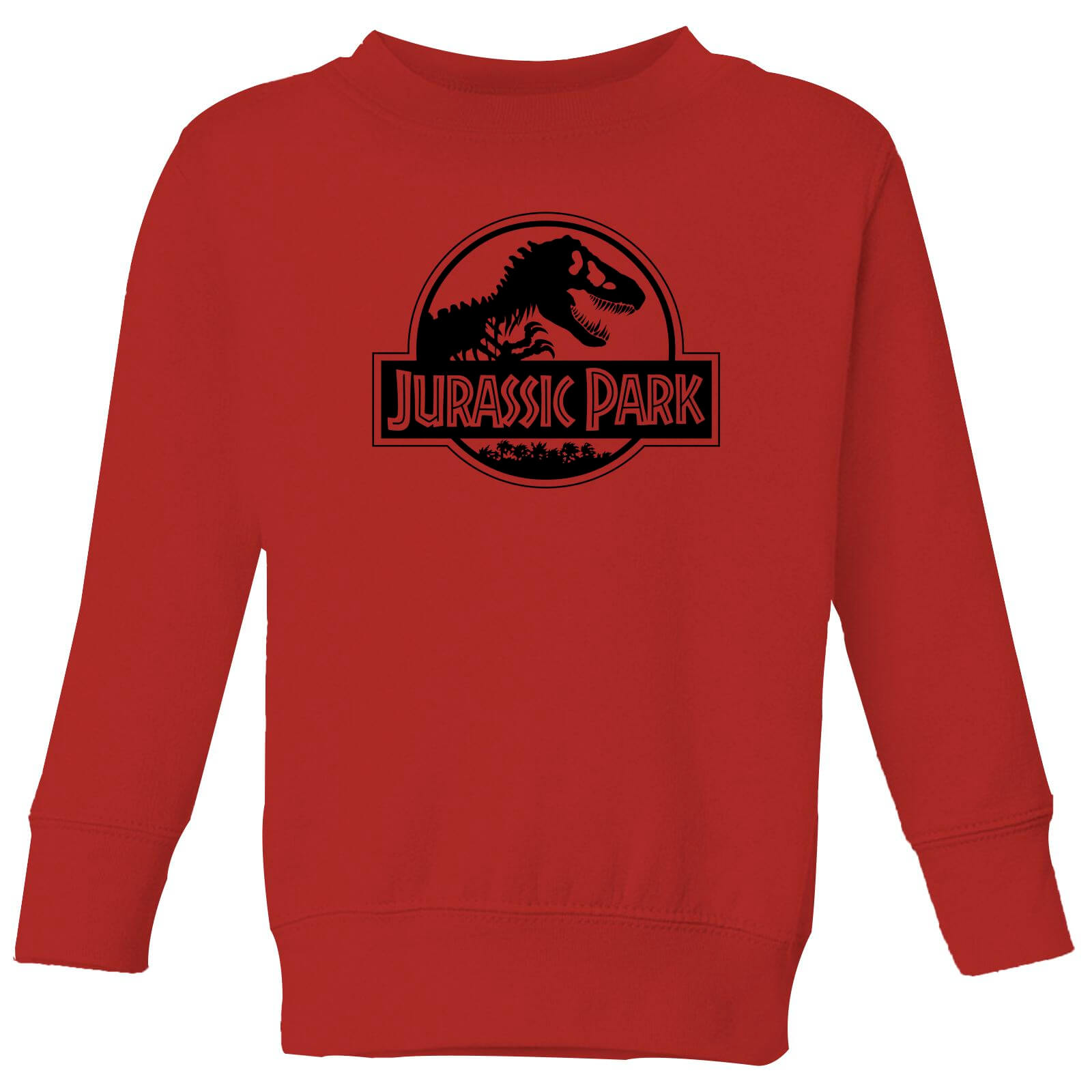 

Jurassic Park Logo Kids' Sweatshirt - Red - 3-4 Anni - Rosso