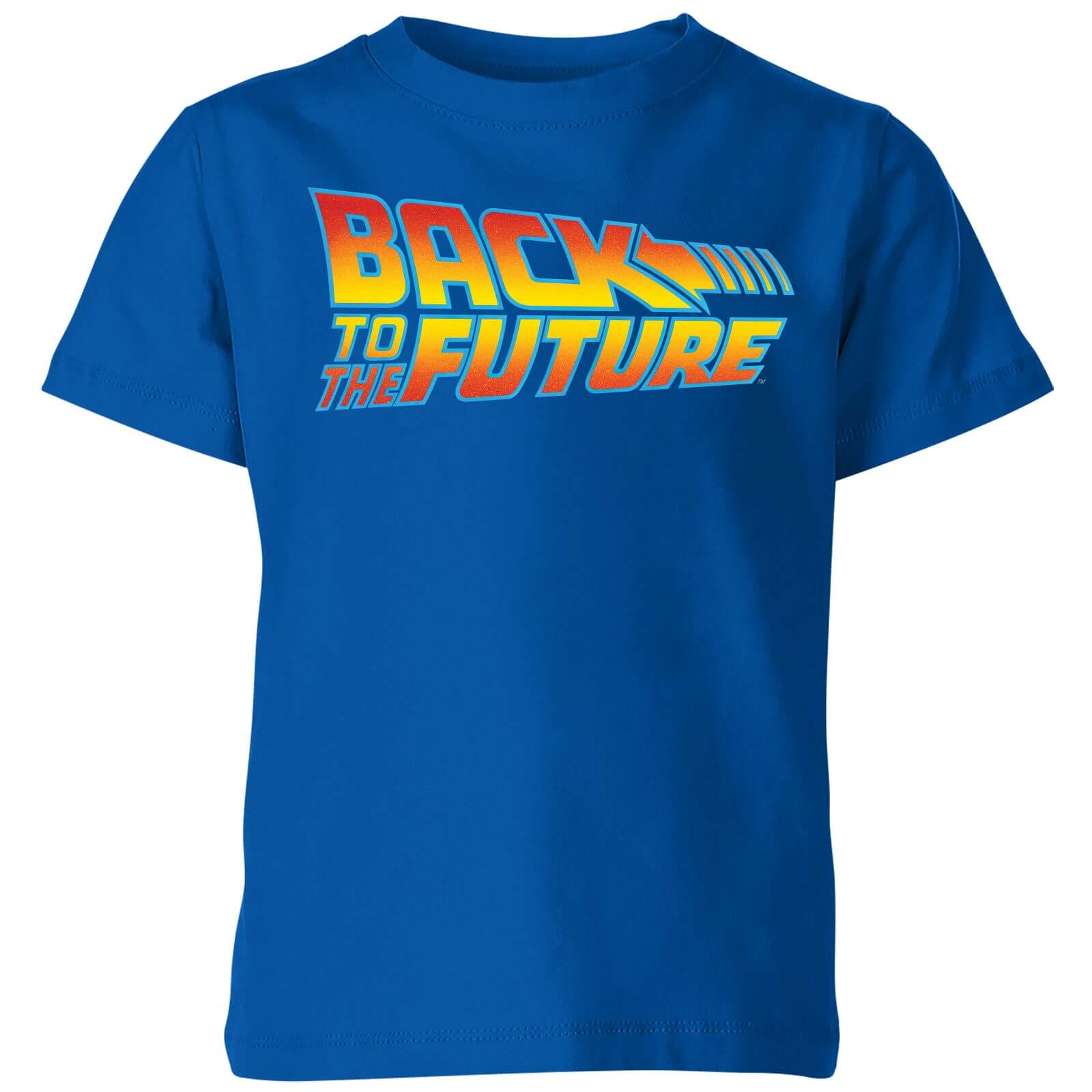 

Back To The Future Classic Logo Kids' T-Shirt - Blue - 11-12 Anni - Blue
