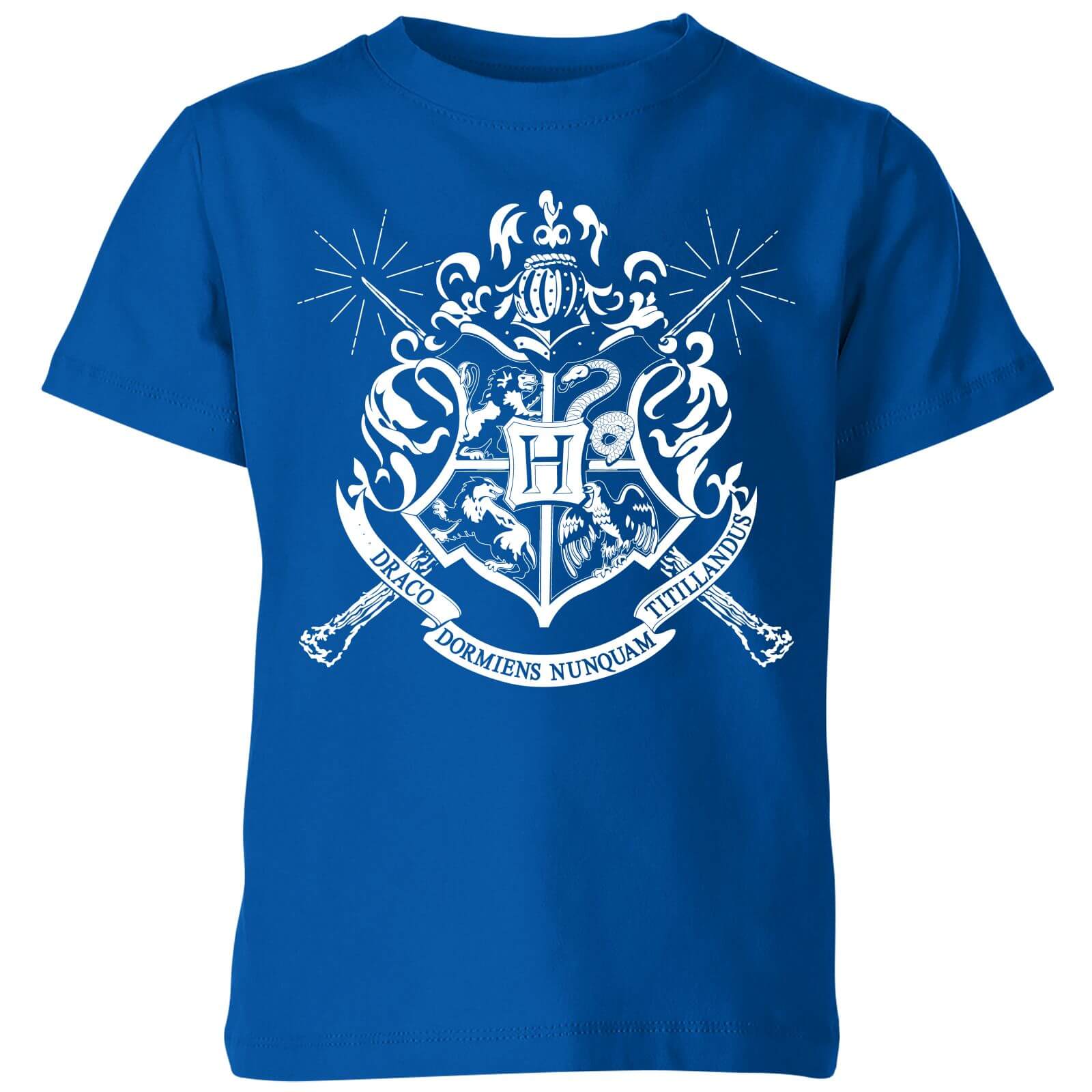 

Harry Potter Hogwarts House Crest Kids' T-Shirt - Blue - 5-6 Anni - Blue