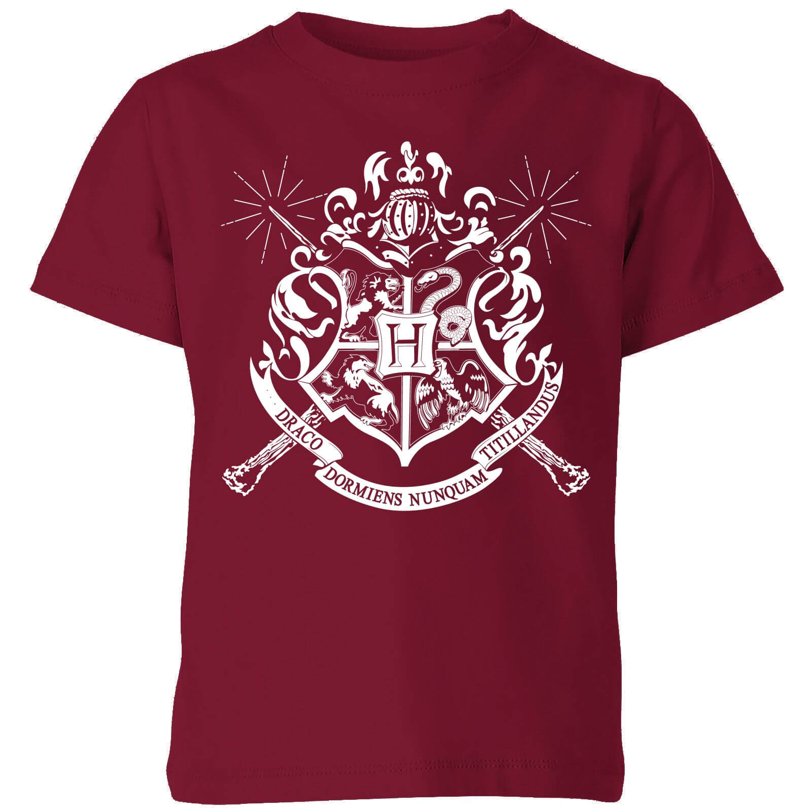 

Harry Potter Hogwarts House Crest Kids' T-Shirt - Burgundy - 3-4 Anni - Burgundy