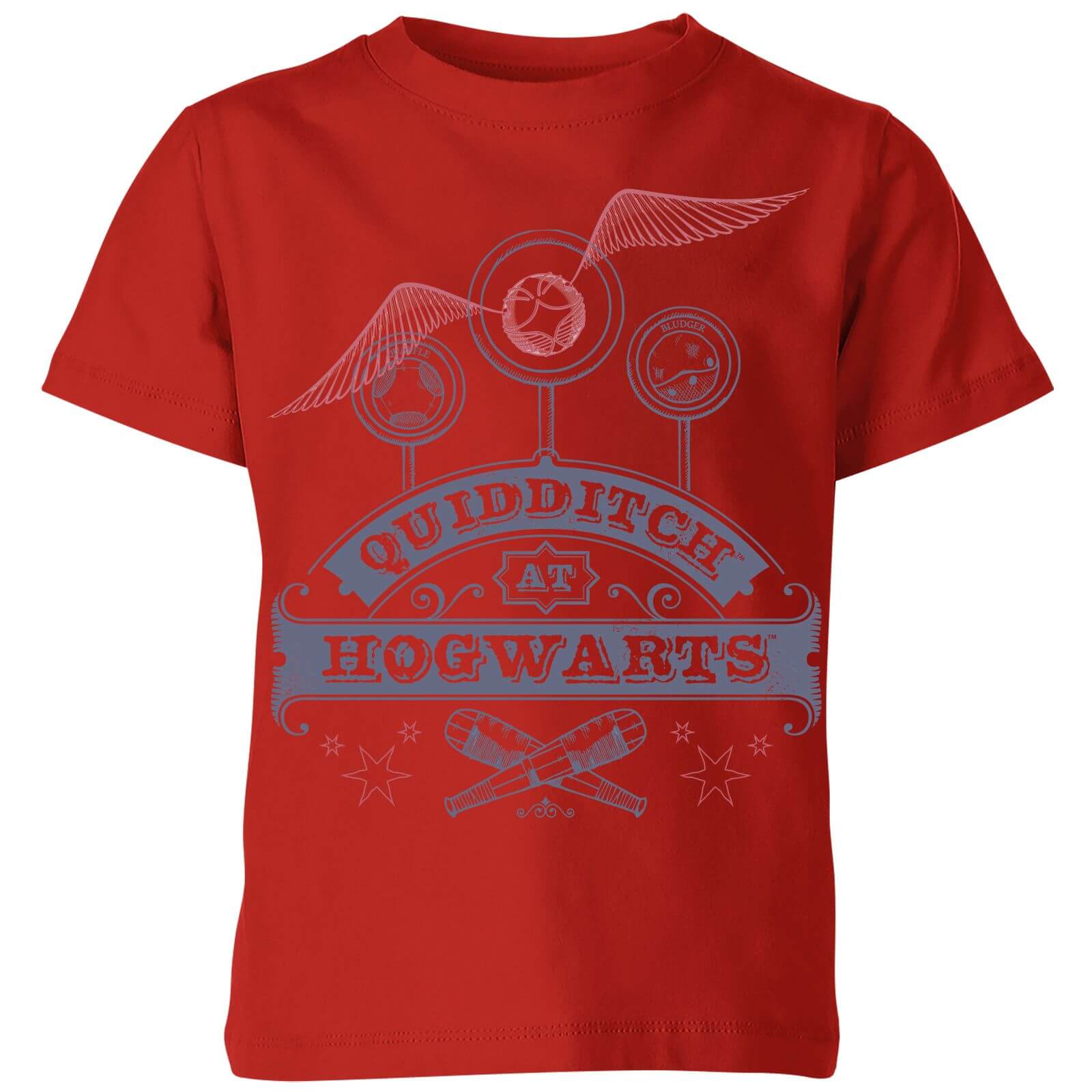 

Harry Potter Quidditch At Hogwarts Kids' T-Shirt - Red - 3-4 Anni - Rosso
