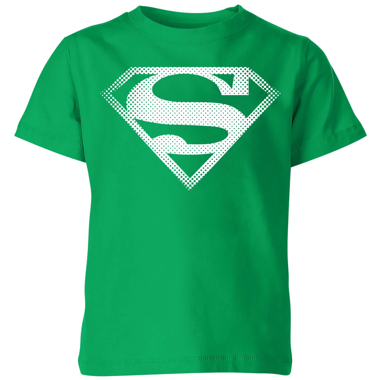 

Superman Spot Logo Kids' T-Shirt - Green - 3-4 Anni - Verde