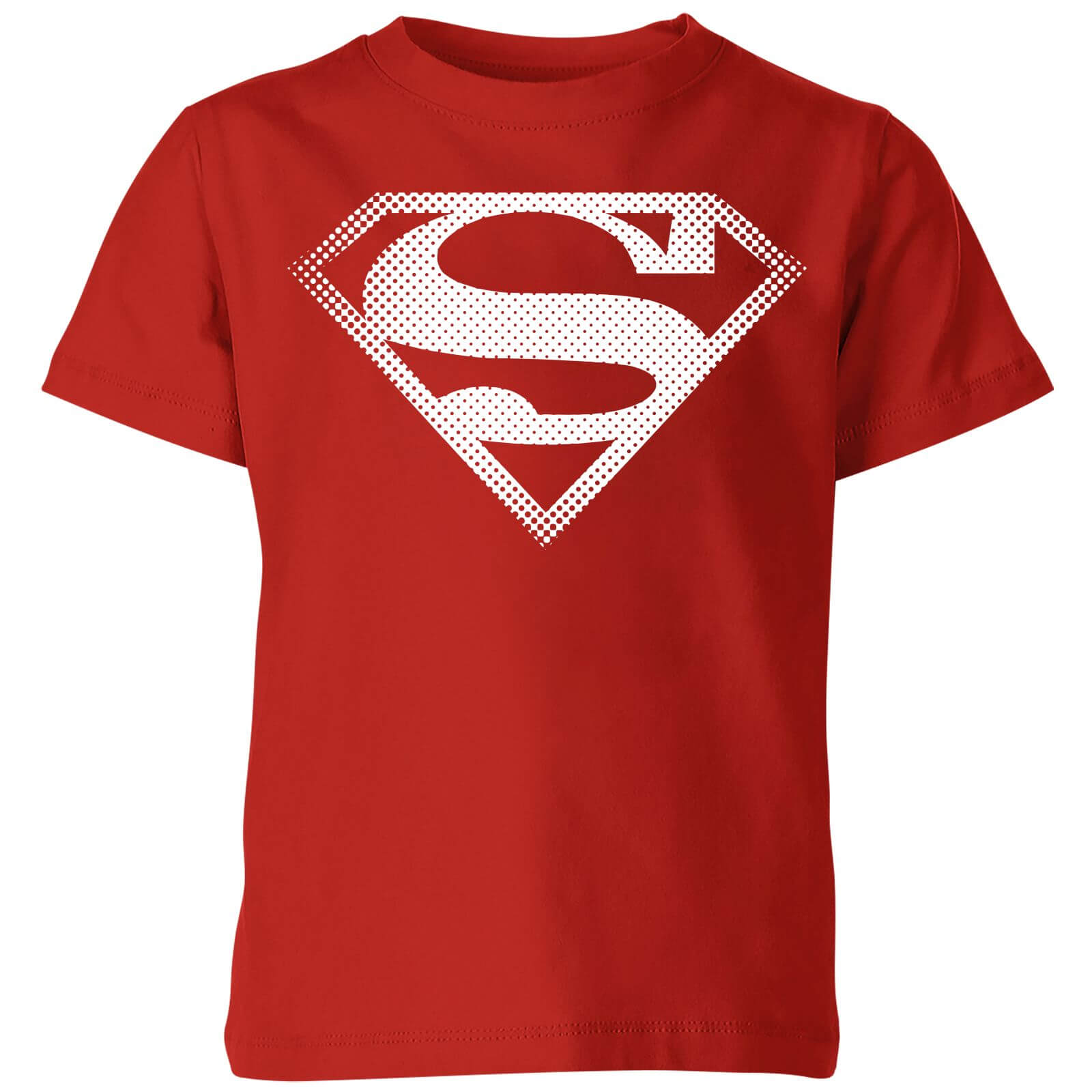 Superman Spot Logo Kids' T-Shirt - Red - 110/116 (5-6 jaar)