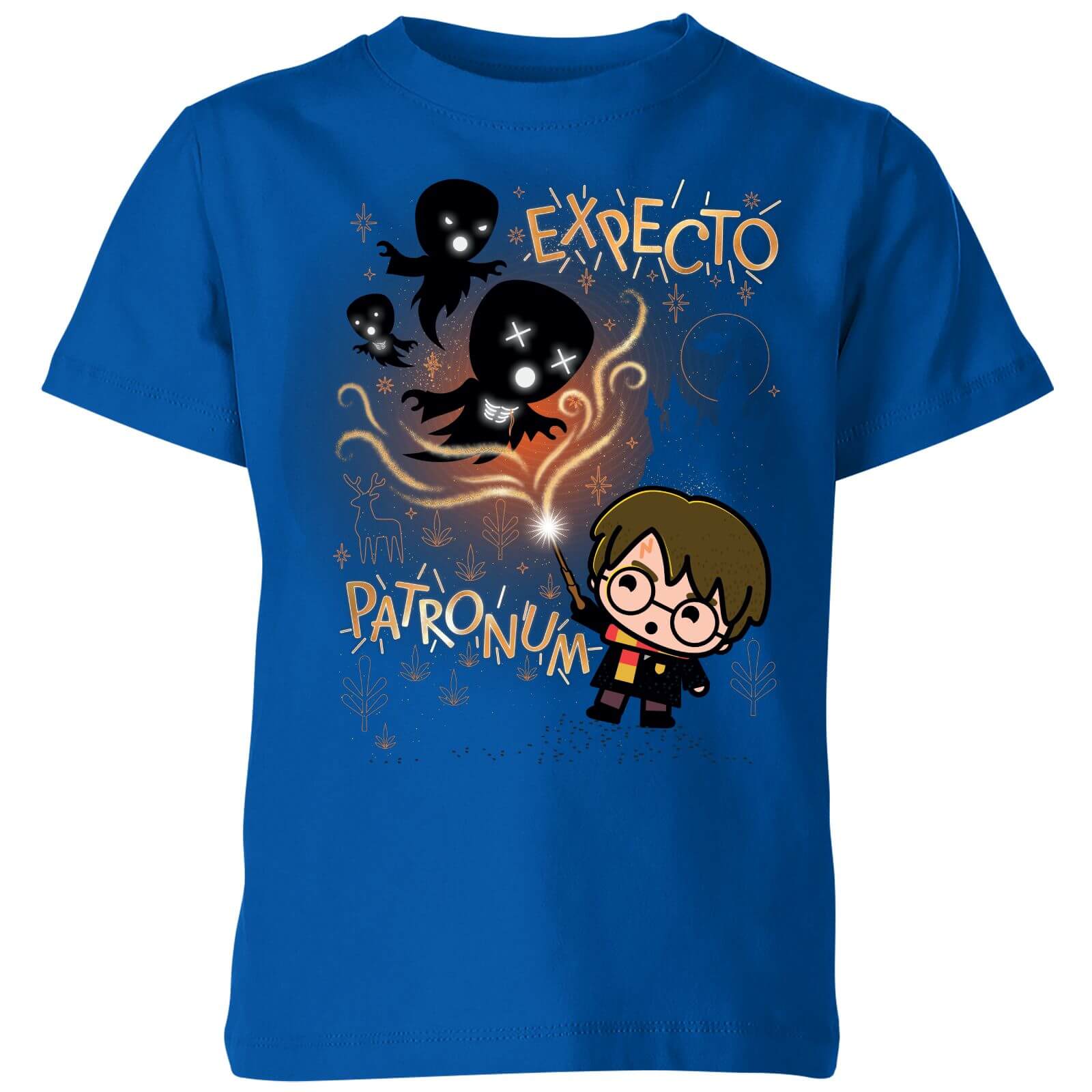 

Harry Potter Kids Expecto Patronum Kids' T-Shirt - Blue - 9-10 Anni - Blue